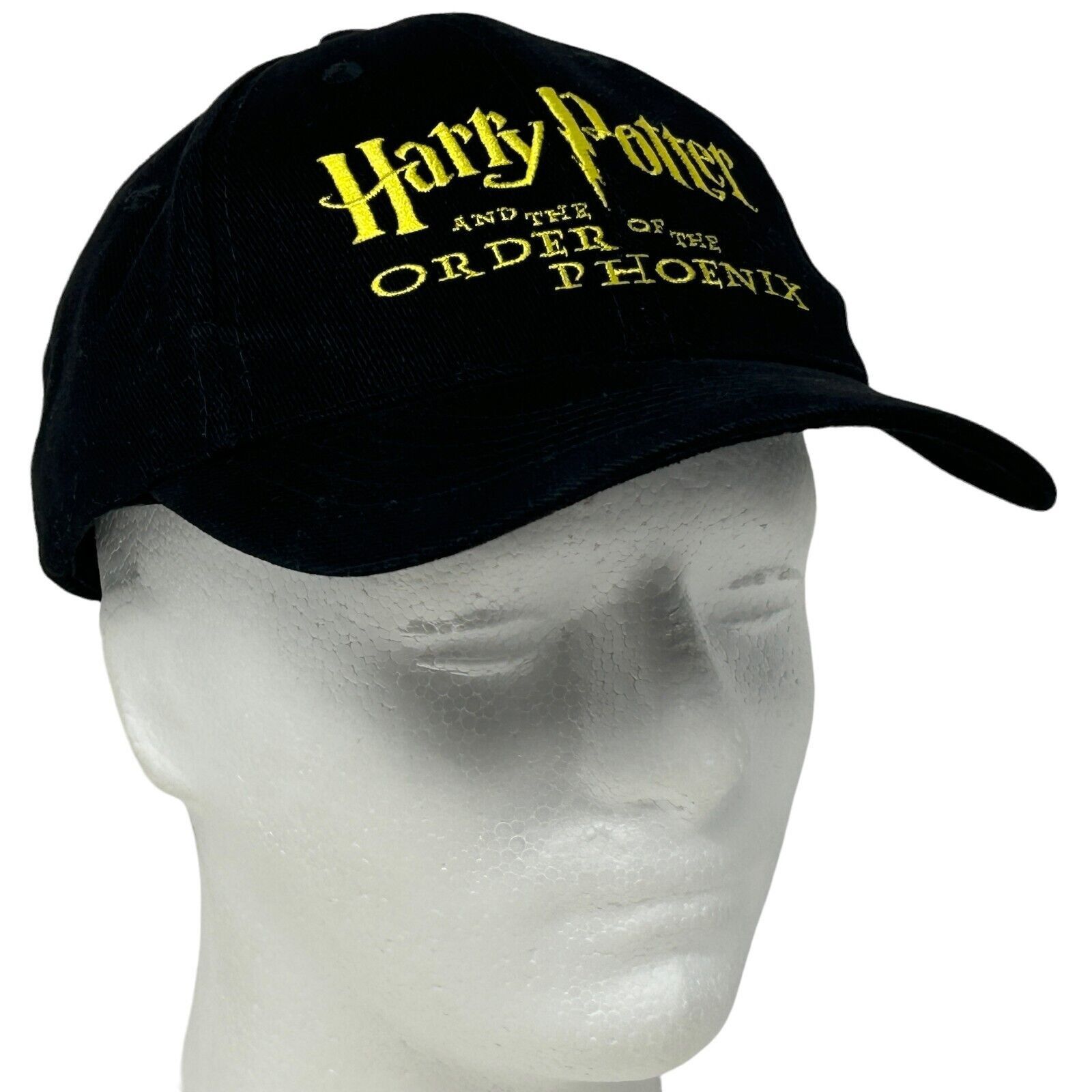 Vintage Vintage Y2Ks Harry Potter Order of the Phoenix Hat Cap Black Size ONE SIZE - 9 Thumbnail