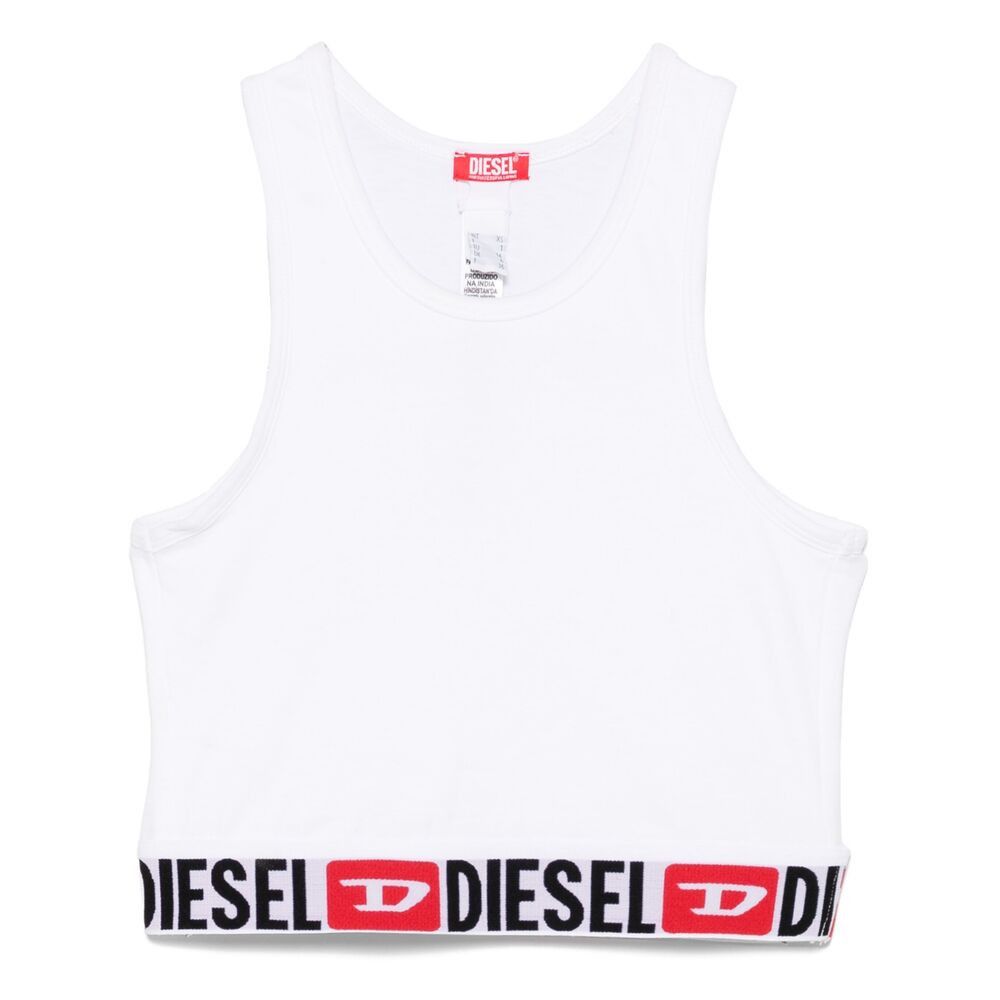 Diesel WHITE Performance Tops - Sports Bras
