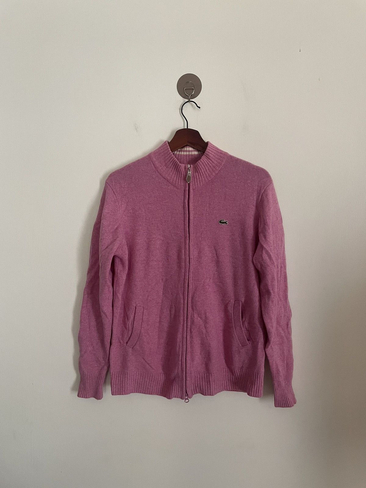 Designer × Lacoste × Vintage Lacoste Pink Sweater Size L / US 10 / IT 46 - 1 Thumbnail