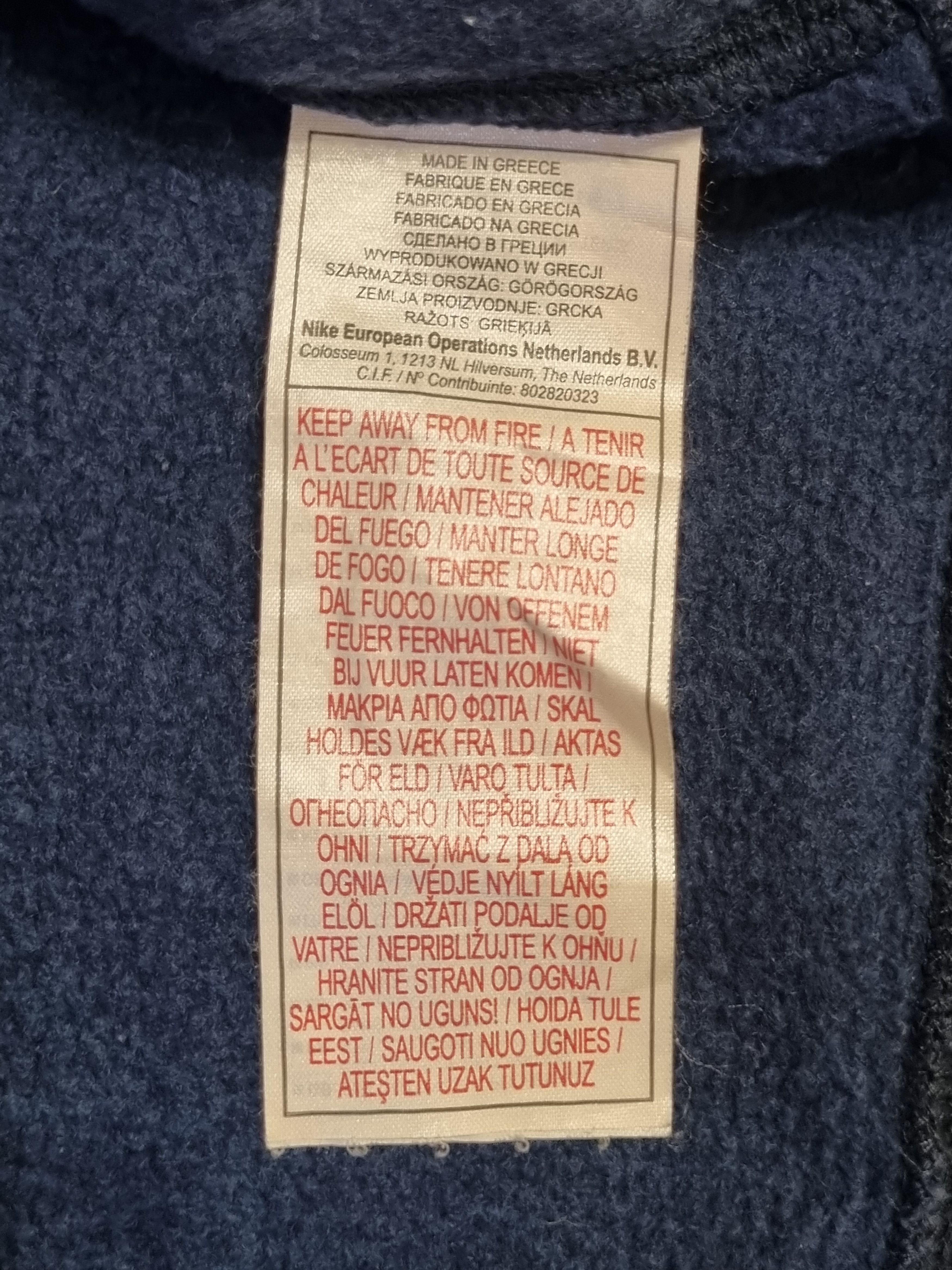 Nike Vintage Nike Basic Logo Sweatshirt Size US L / EU 52-54 / 3 - 7 Thumbnail