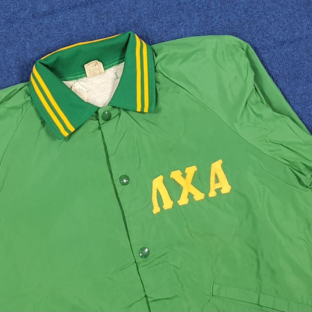Russell Athletic Vintage Lambda Chi Alpha Fraternity Coaches Jacket C306N13 Size US M / EU 48-50 / 2 - 4 Thumbnail