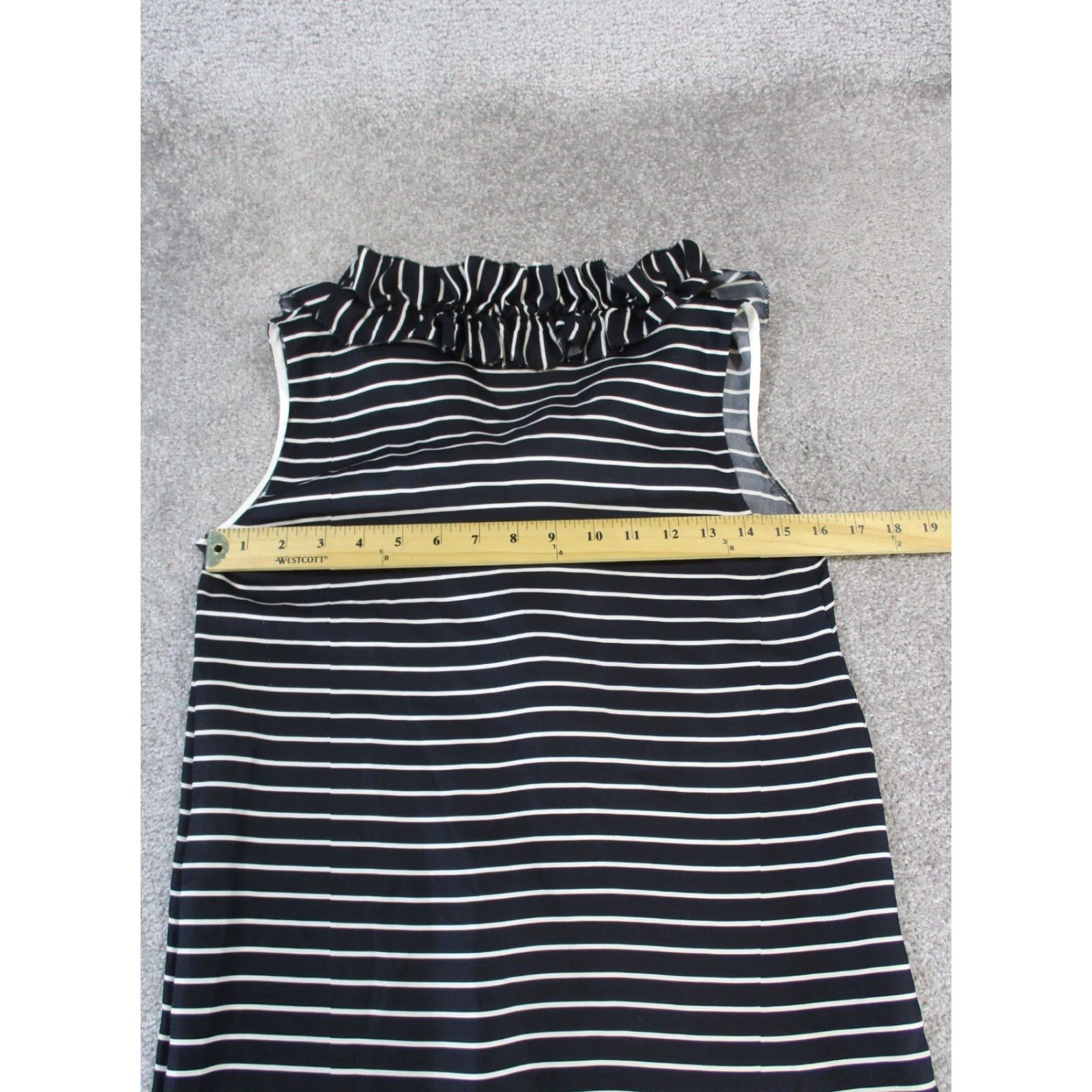 Vintage VINTAGE Kate Spade New York Dress Womens 2 Sleeveless Silk Short A-Line Black 90s Women Size XS / US 0-2 / IT 36-38 - 5 Thumbnail