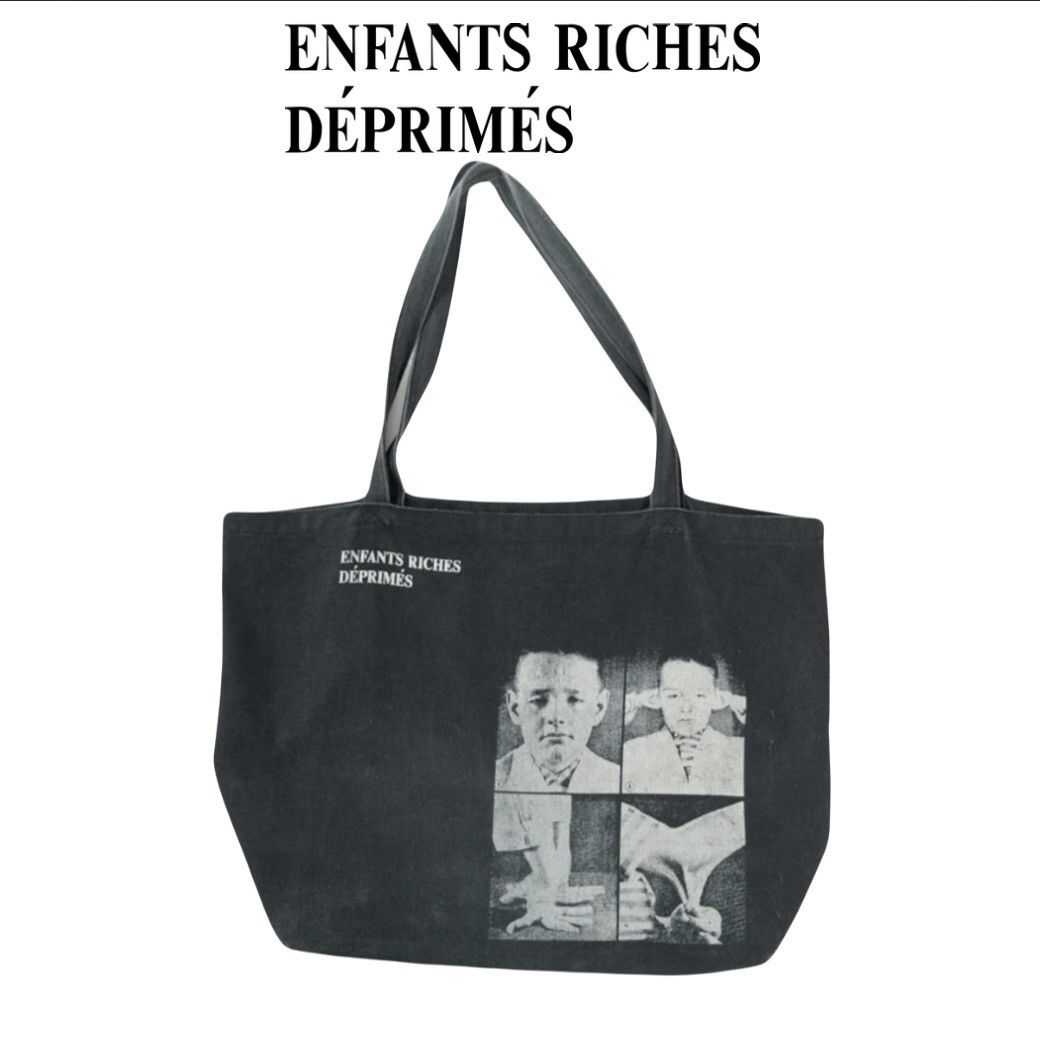 Enfants Riches Deprimes enfants riches deprimes boy slogan tote 