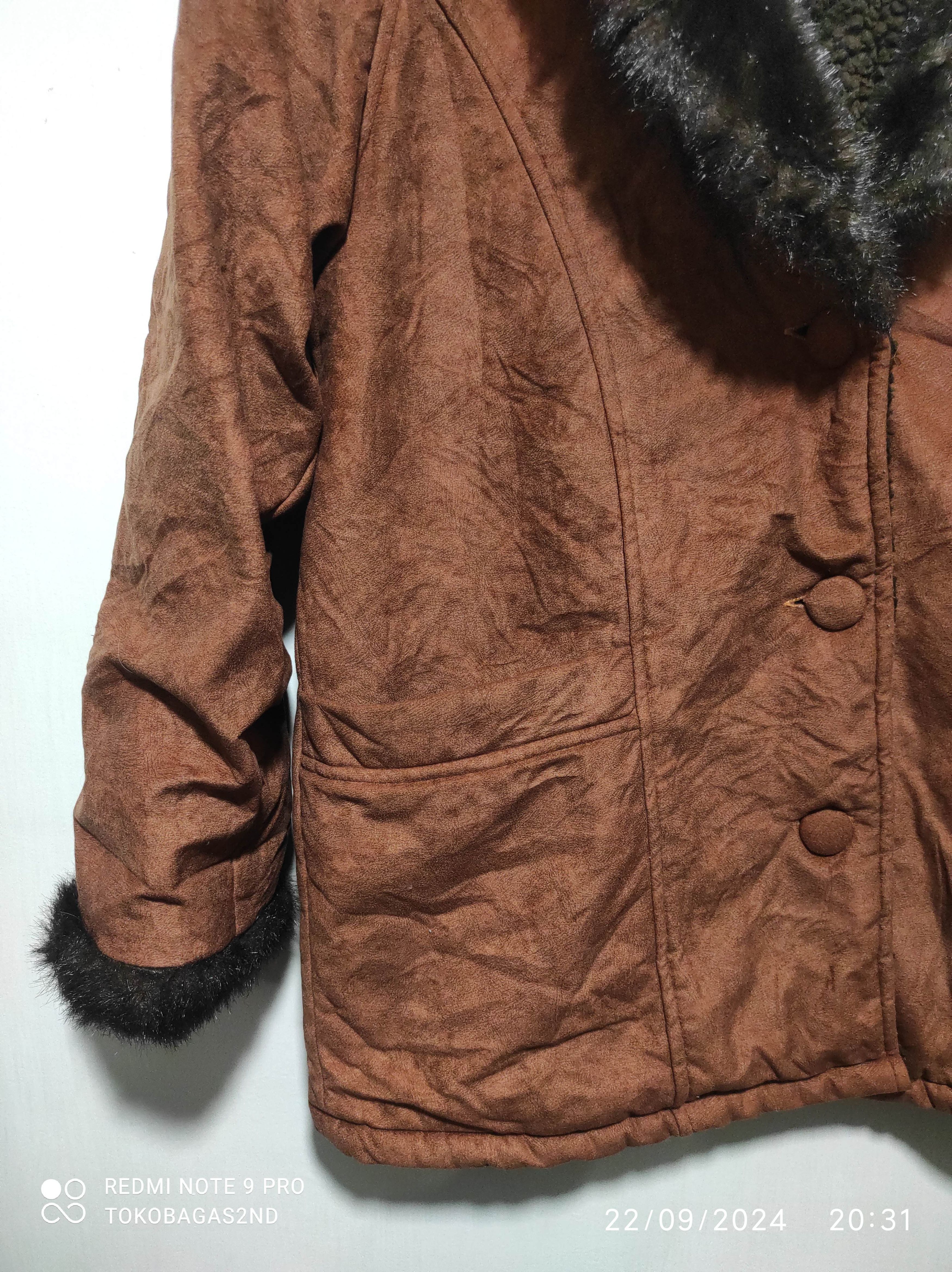 Other Bomin Suede Fur jacket Size L / US 10 / IT 46 - 4 Thumbnail