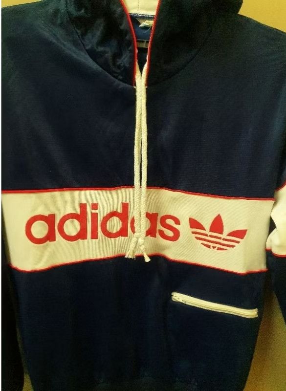 Adidas Sweater Hoodie ADIDAS Vintage (Made In Australia) Size US S / EU 44-46 / 1 - 3 Thumbnail