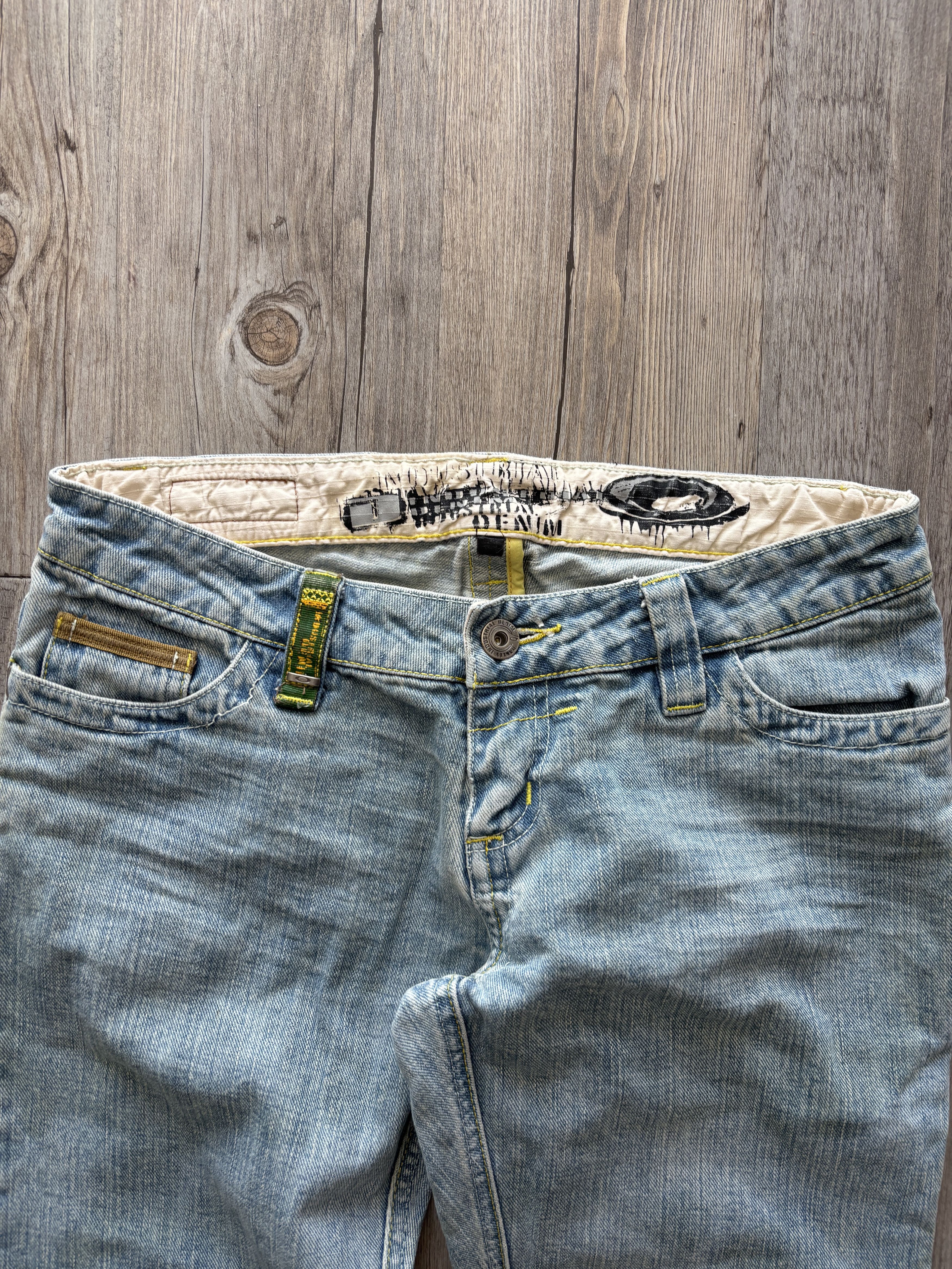 Oakley RARE 00's Oakley X Metal Industrial Denim Jeans (M) Size US 28 / EU 44 - 4 Thumbnail