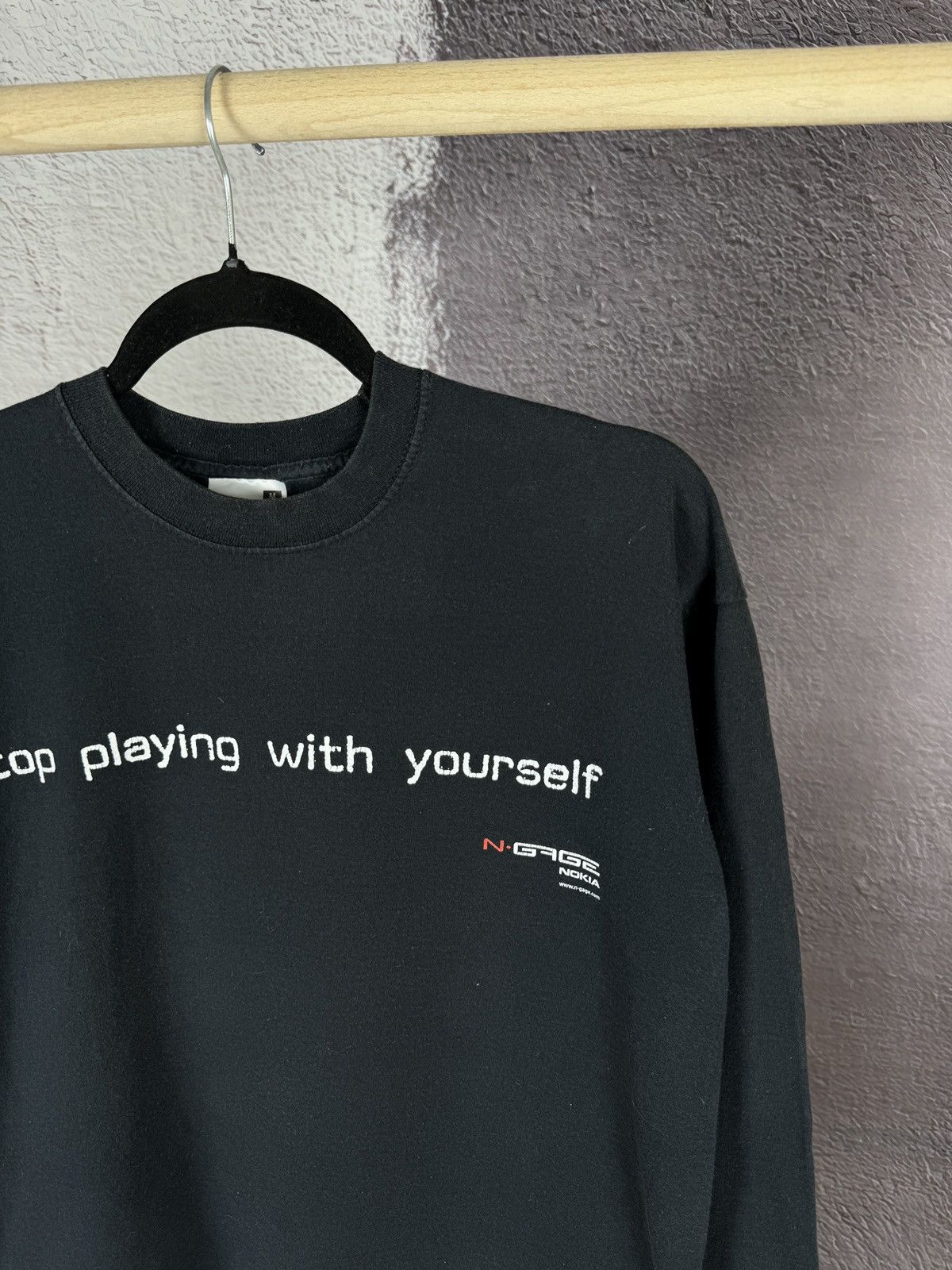 Band Tees × Vintage Vintage 2004 Nokia N-Gage Snow Tour rare long sleeve tee Size US M / EU 48-50 / 2 - 5 Thumbnail