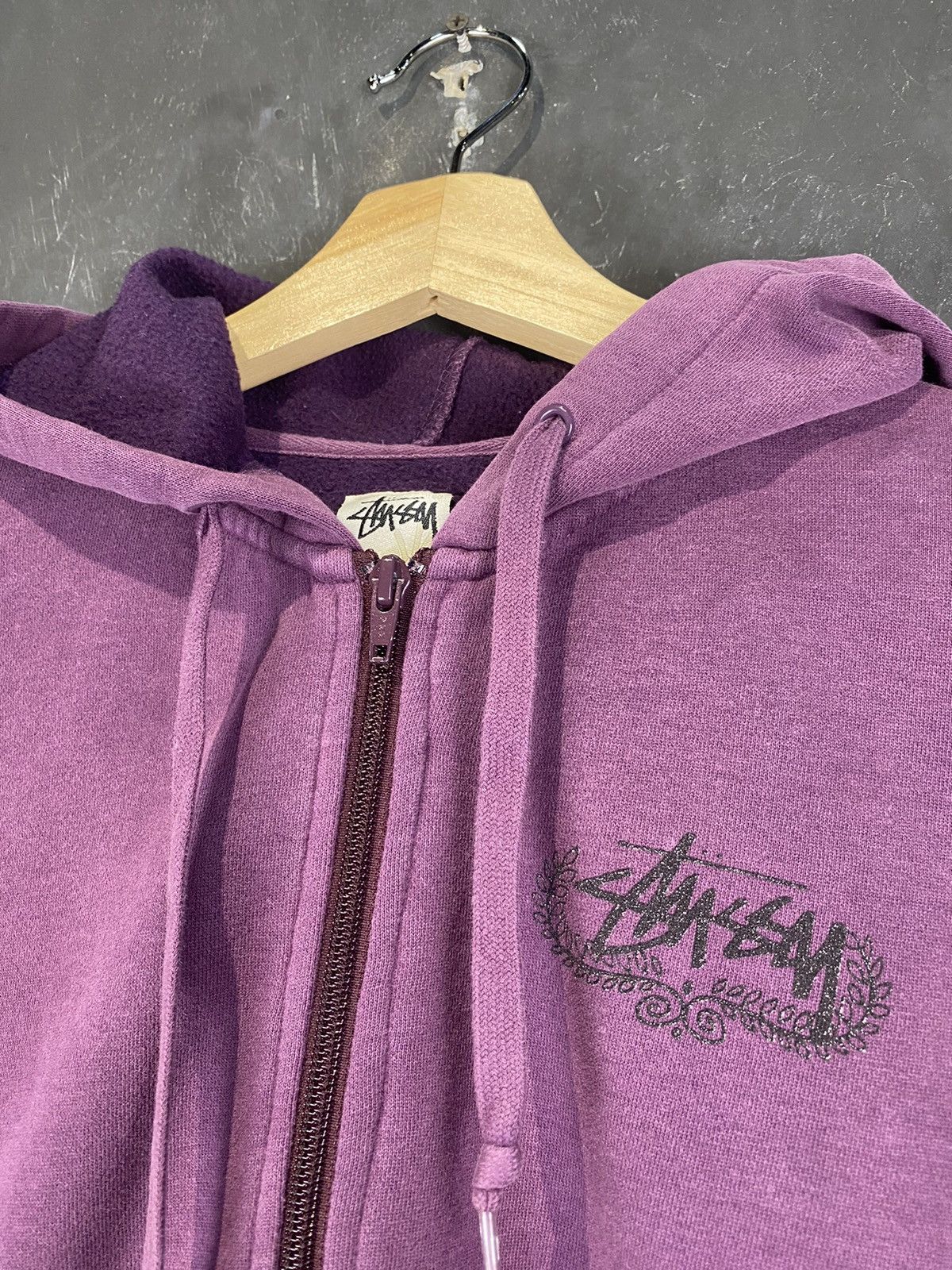 Stussy OG y2k Stussy Tattoo Slimfit Gothic Zipped Up Size XS / US 0-2 / IT 36-38 - 5 Thumbnail