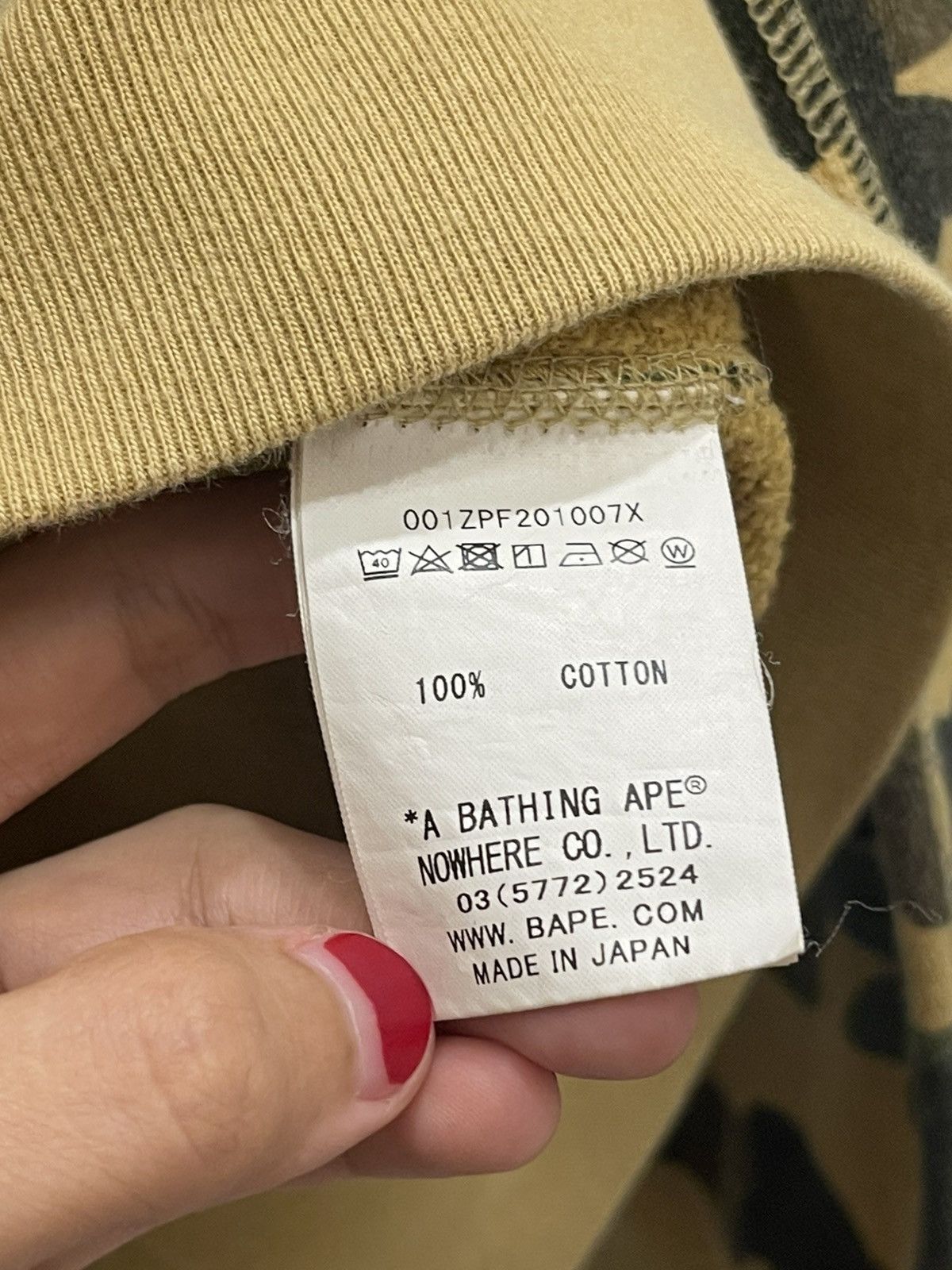 Bape BAPE WGM 1st Yellow Camo Shark Full Zip Hoodie Size US XL / EU 56 / 4 - 7 Thumbnail
