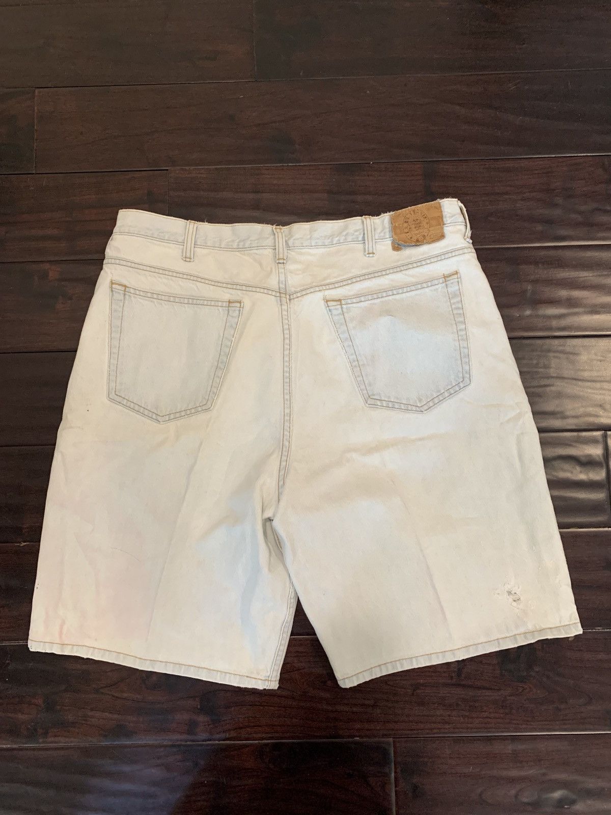 Vintage 90s Britiania denim shorts Size US 38 / EU 54 - 6 Thumbnail
