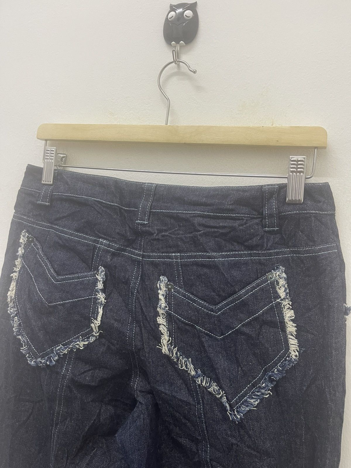 Louis Feraud Rare Vintage LF By LOUIS FERAUD Flare Designer Denim Size 27" / US 4 / IT 40 - 19 Thumbnail