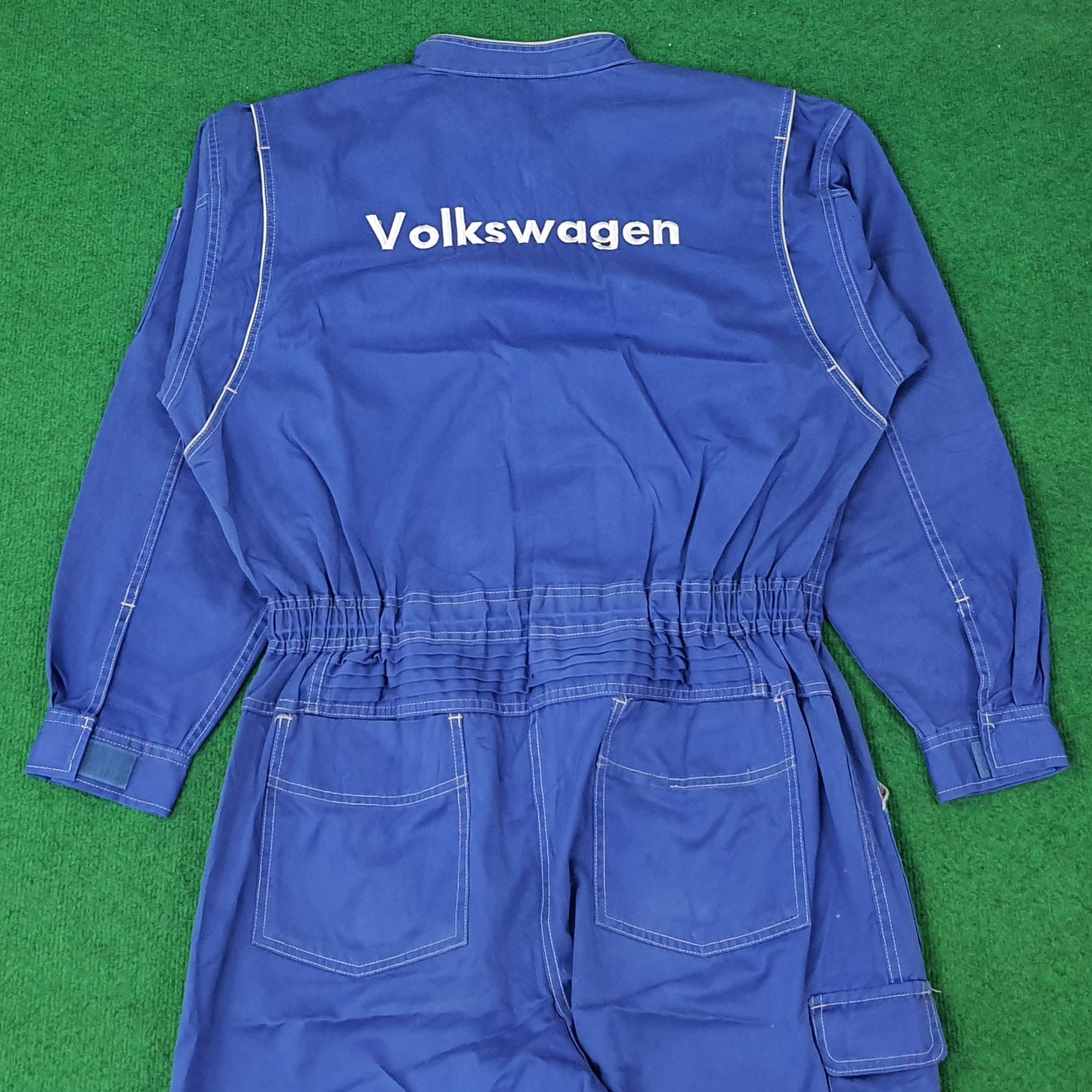 Vintage Vintage Volkswagen Automobile Workwear Coverall C263N3 Size US L / EU 52-54 / 3 - 1 Thumbnail
