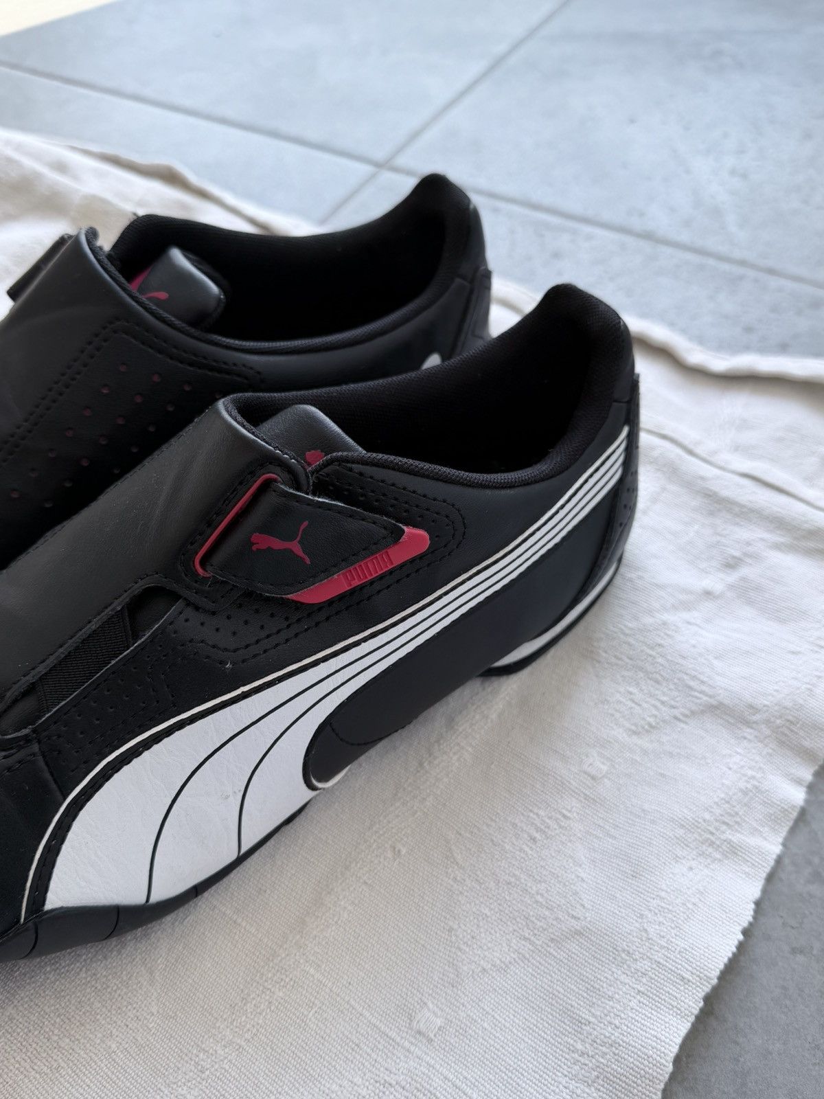 Puma Vintage 00s Puma Leather Sneakers Size US 9.5 / EU 42-43 - 5 Thumbnail