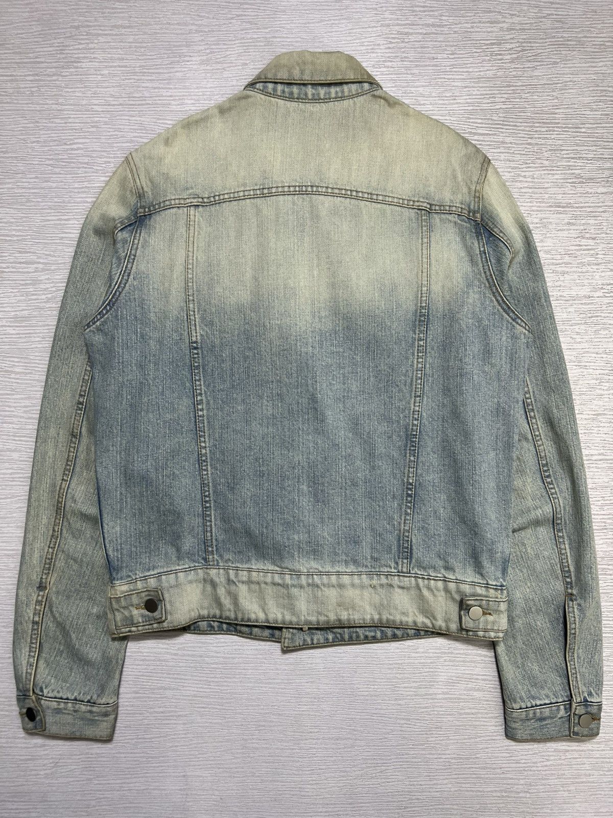 Balmain Balmain - Christophe Decarnin - Vintage Washed Denim Jacket Size US L / EU 52-54 / 3 - 5 Thumbnail