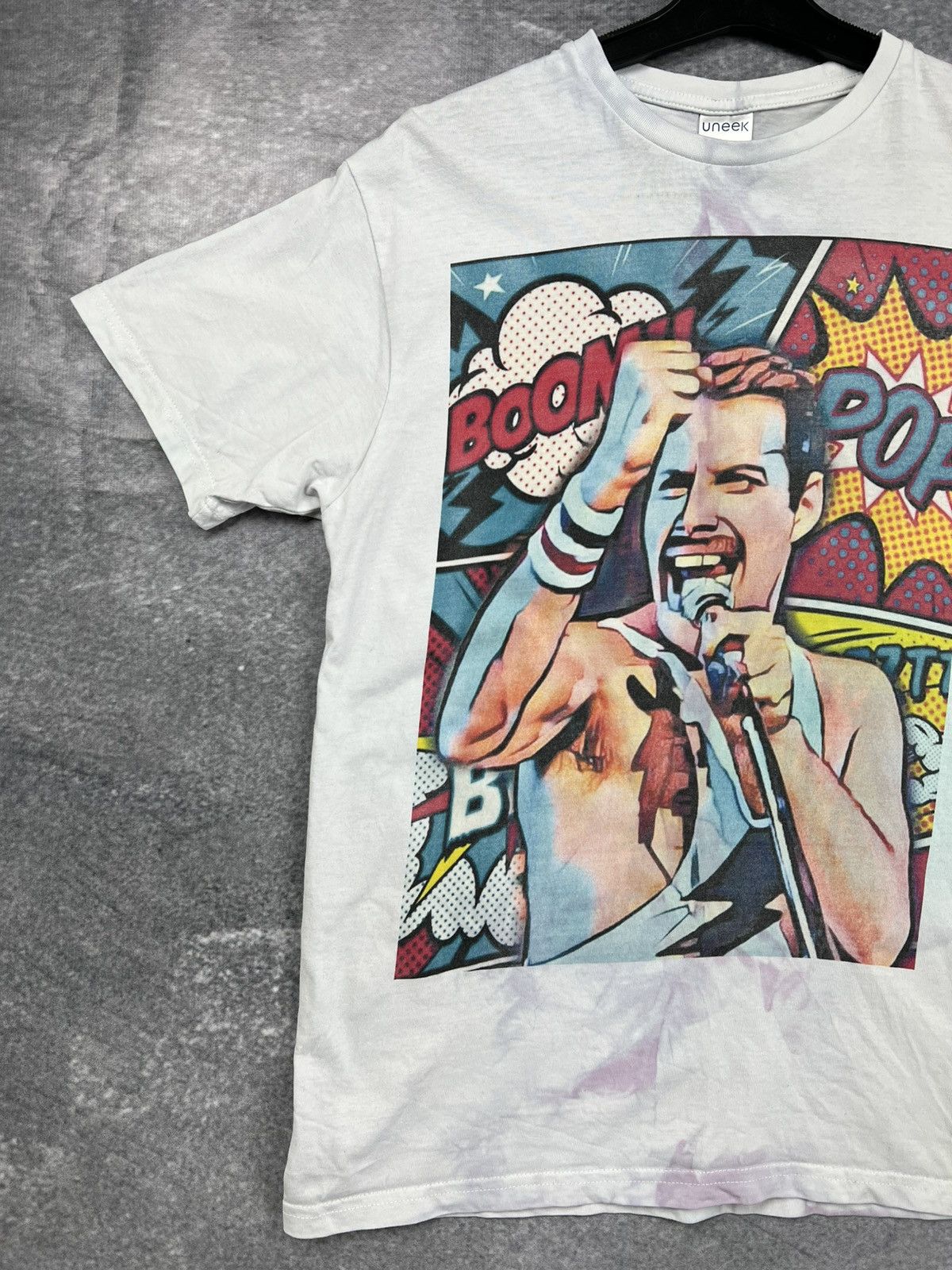 Band Tees × Vintage Vintage merchandise Freddy mercury t shirt Size US S / EU 44-46 / 1 - 2 Thumbnail