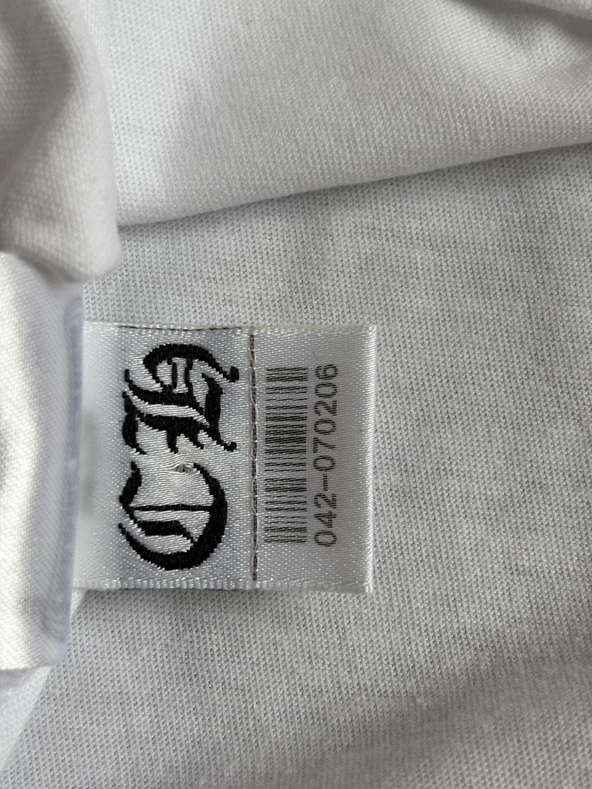 Chrome Hearts Chrome Hearts White Scroll Tee Size US L / EU 52-54 / 3 - 8 Thumbnail