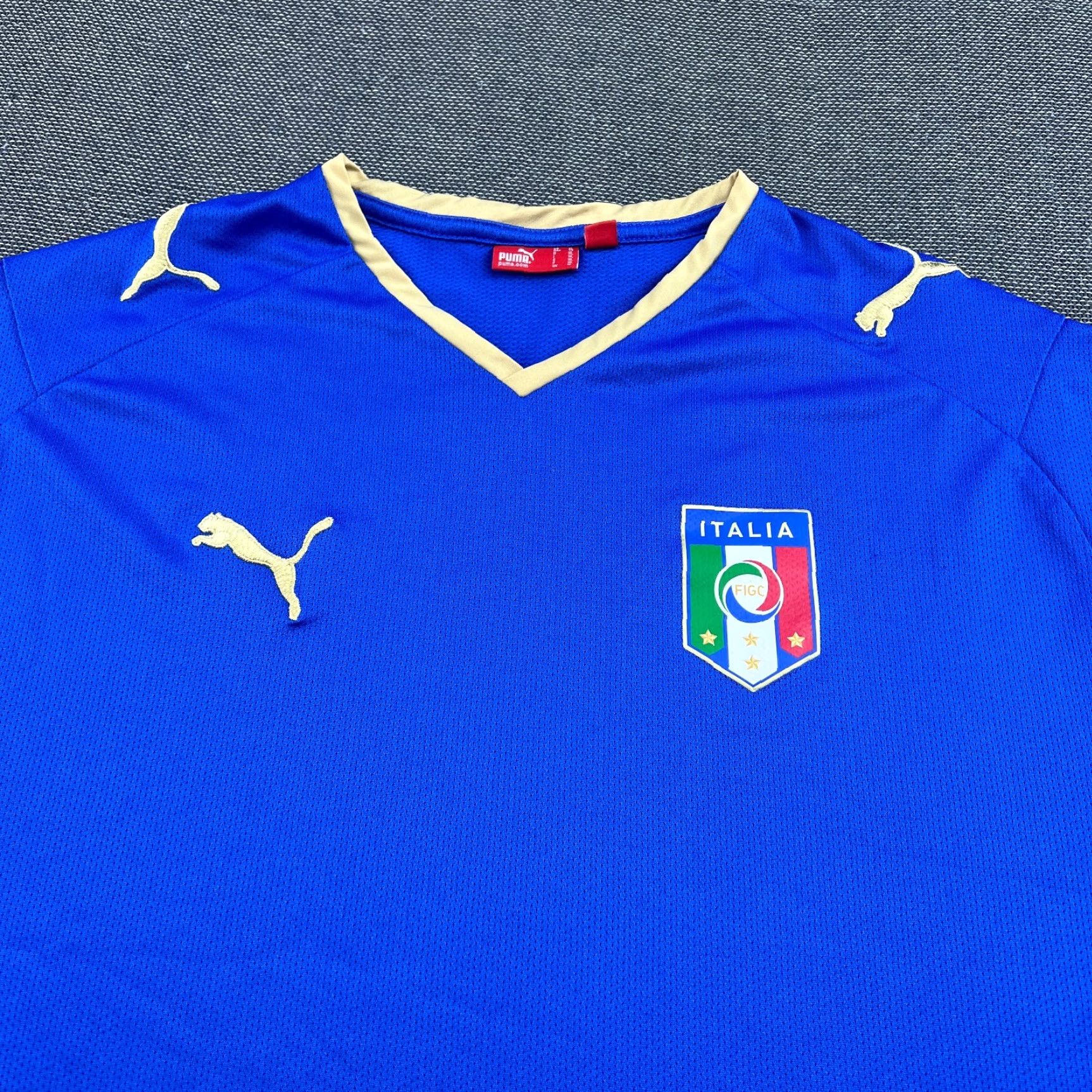 Puma PUMA Shirt Football Italy 2007 2008 2009 Home Jersey Mens XL Blue Size US M / EU 48-50 / 2 - 3 Thumbnail