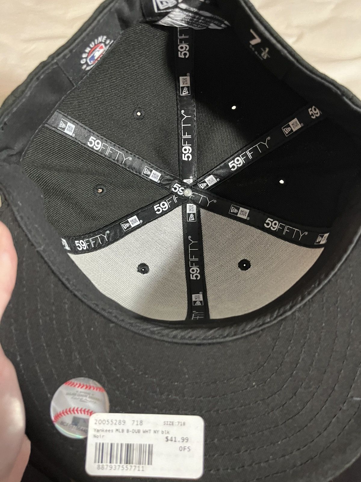 New York Yankees Ny yankees fitted hat 59fifty size 7 1/8 Size ONE SIZE - 6 Thumbnail