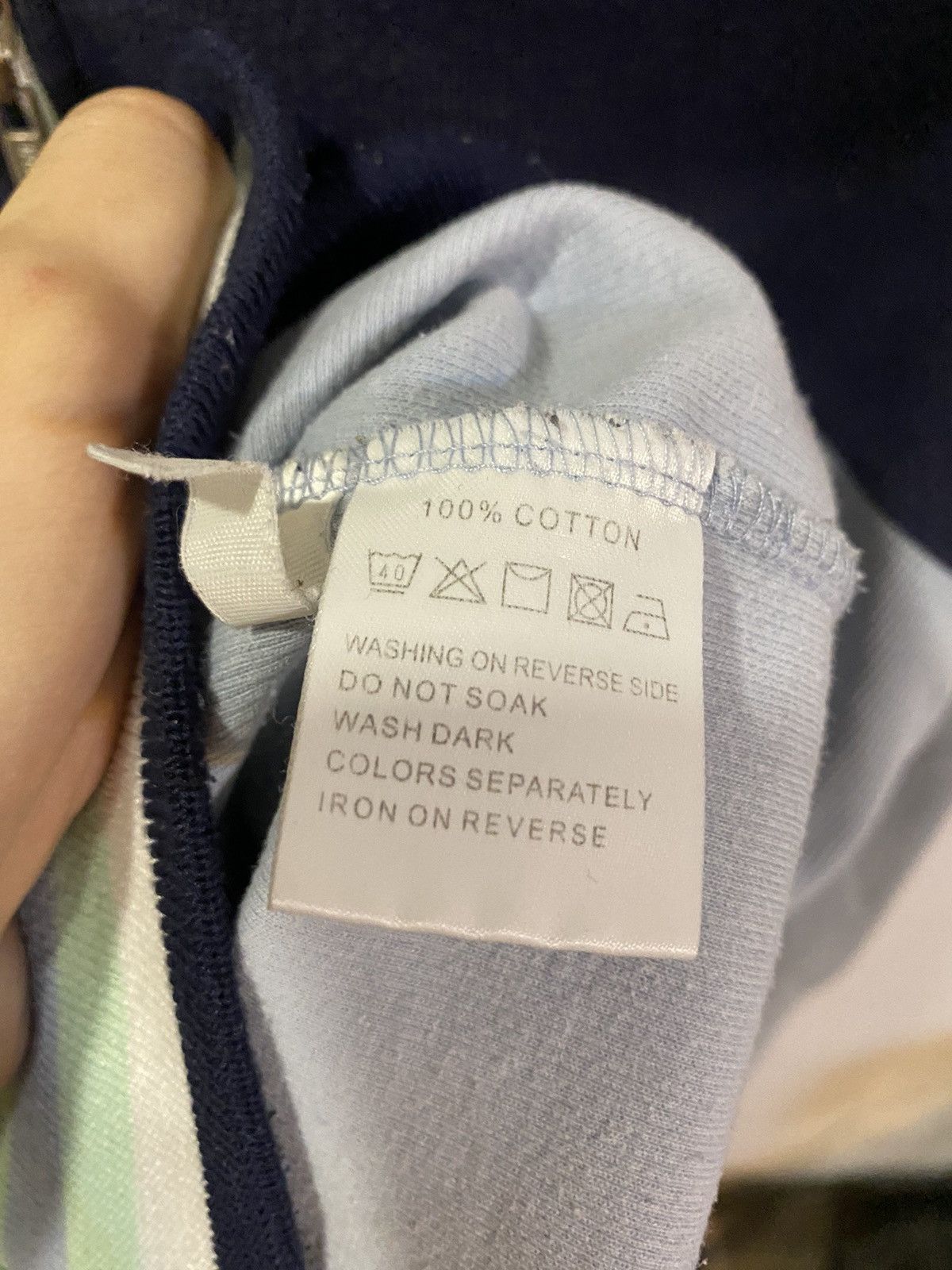 Yves Saint Laurent Blue YSL Sweatshirt Zip YSL Jacket YSL Sweater Size US M / EU 48-50 / 2 - 14 Thumbnail
