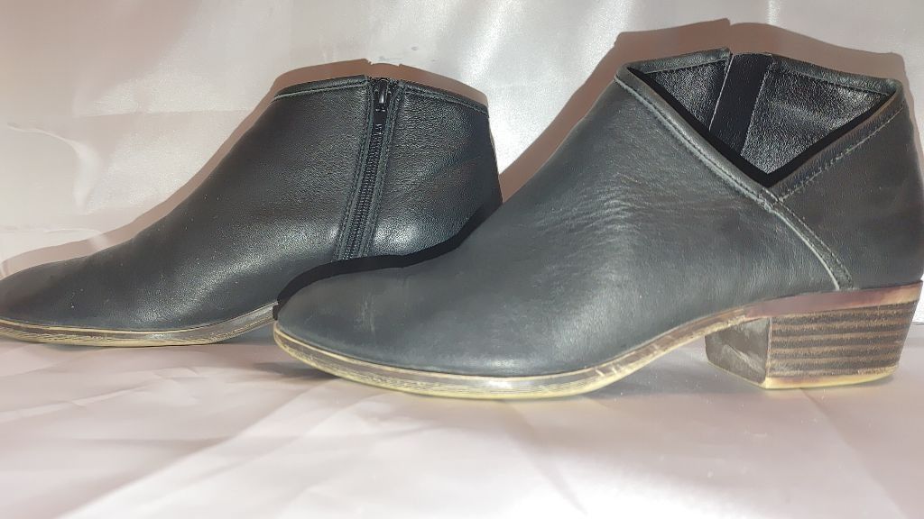The Unbranded Brand Lucky Brand Brekke Leather Boots Size 8.5 Size US 8.5 / IT 38.5 - 3 Thumbnail