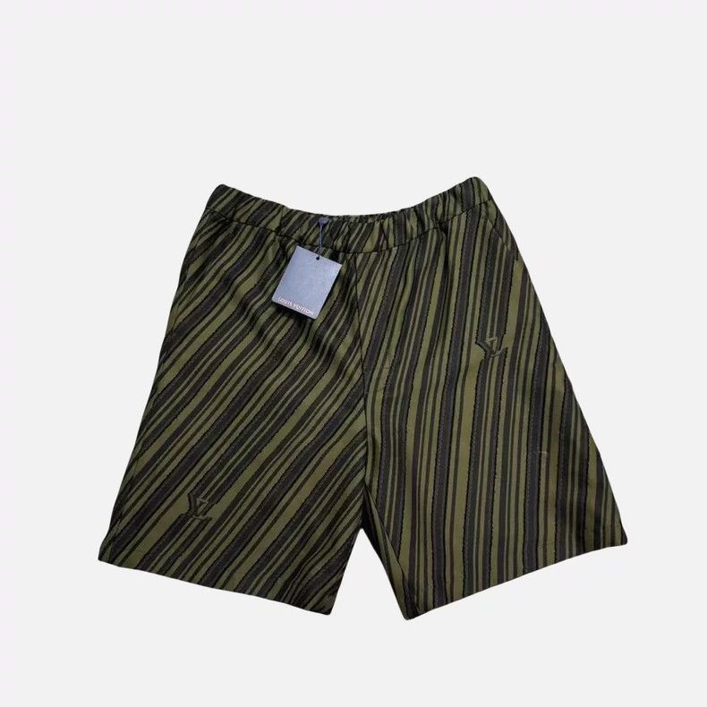 Louis Vuitton Louis Vuitton size US 48 24 SS army green twill cropped sho Size US 32 / EU 48 - 1 Thumbnail