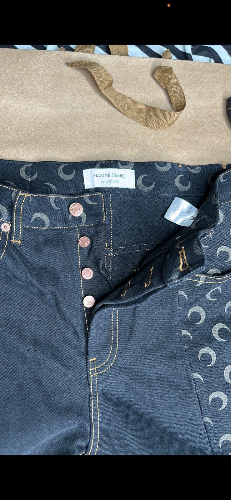 Marine Serre Marine Serre jeans Size US 31 - 6 Thumbnail