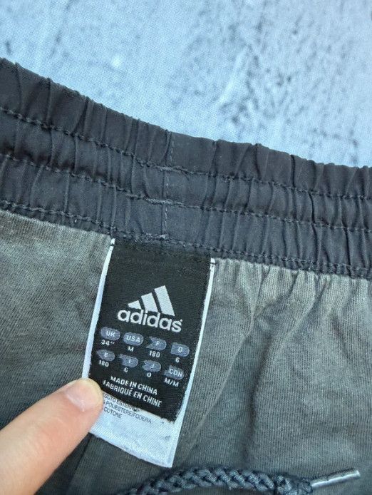 Adidas Adidas Munster Rugby Track Pants Black Nylon Wide 00s Size US 37 - 5 Thumbnail