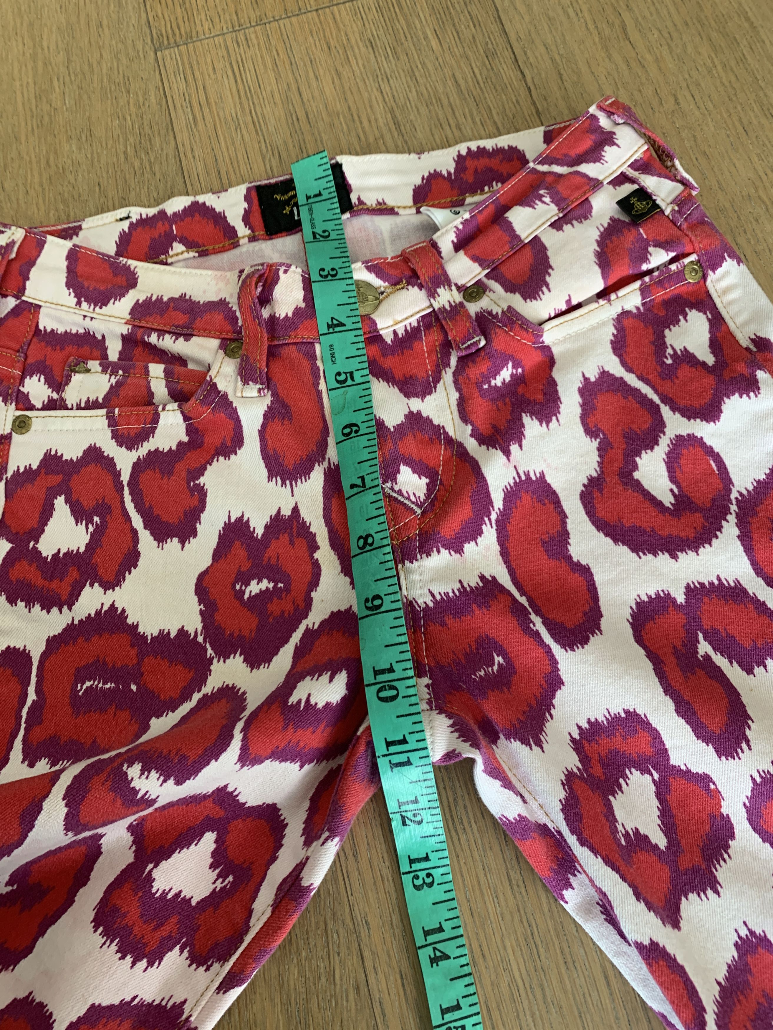 Lee × Vivienne Westwood Brand New Vintage LIPS Skinny Jeans Lee Collab Size 25" / US 0 / IT 36 - 11 Thumbnail