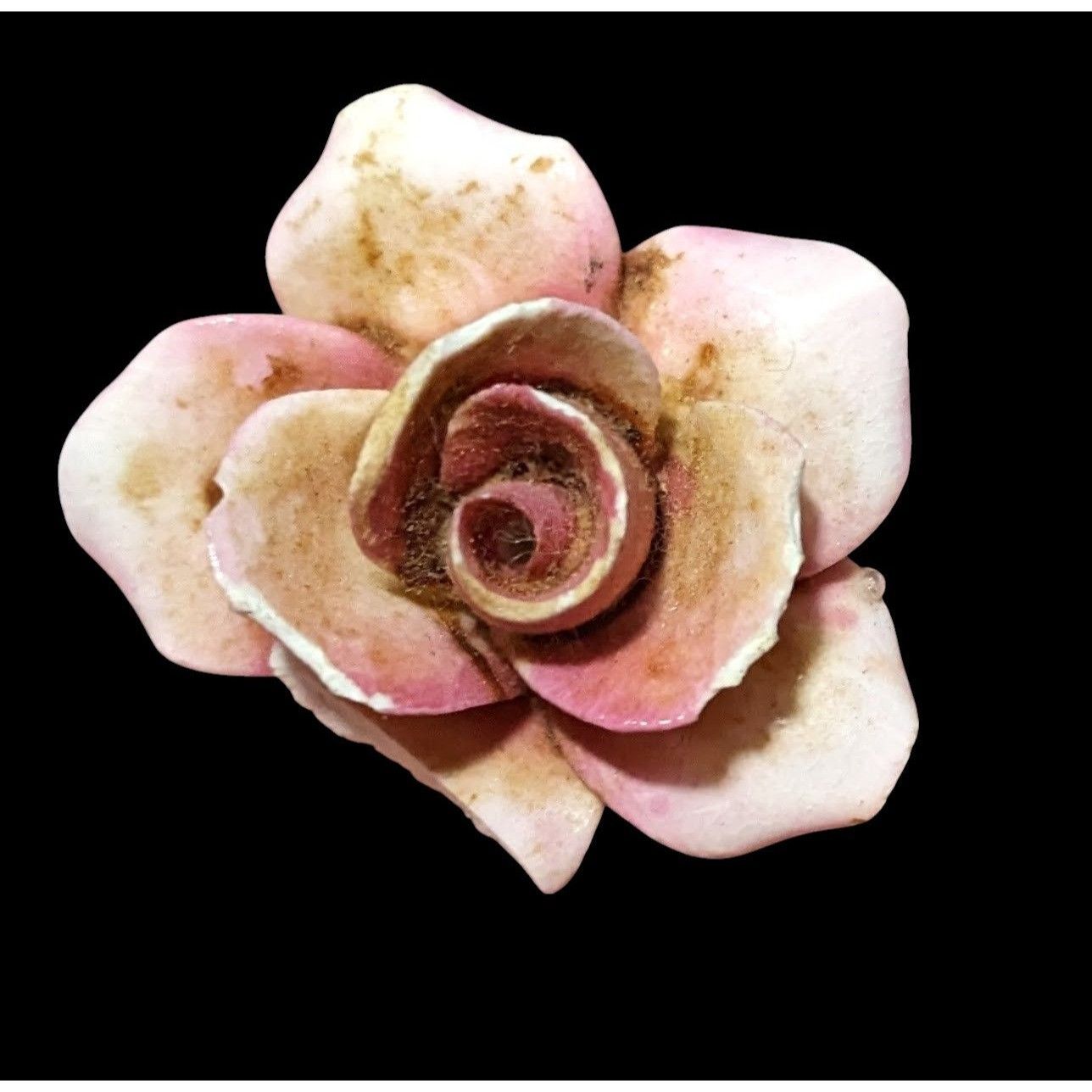 Other Vintage English Rose China Floral Brooch Size ONE SIZE - 1 Thumbnail