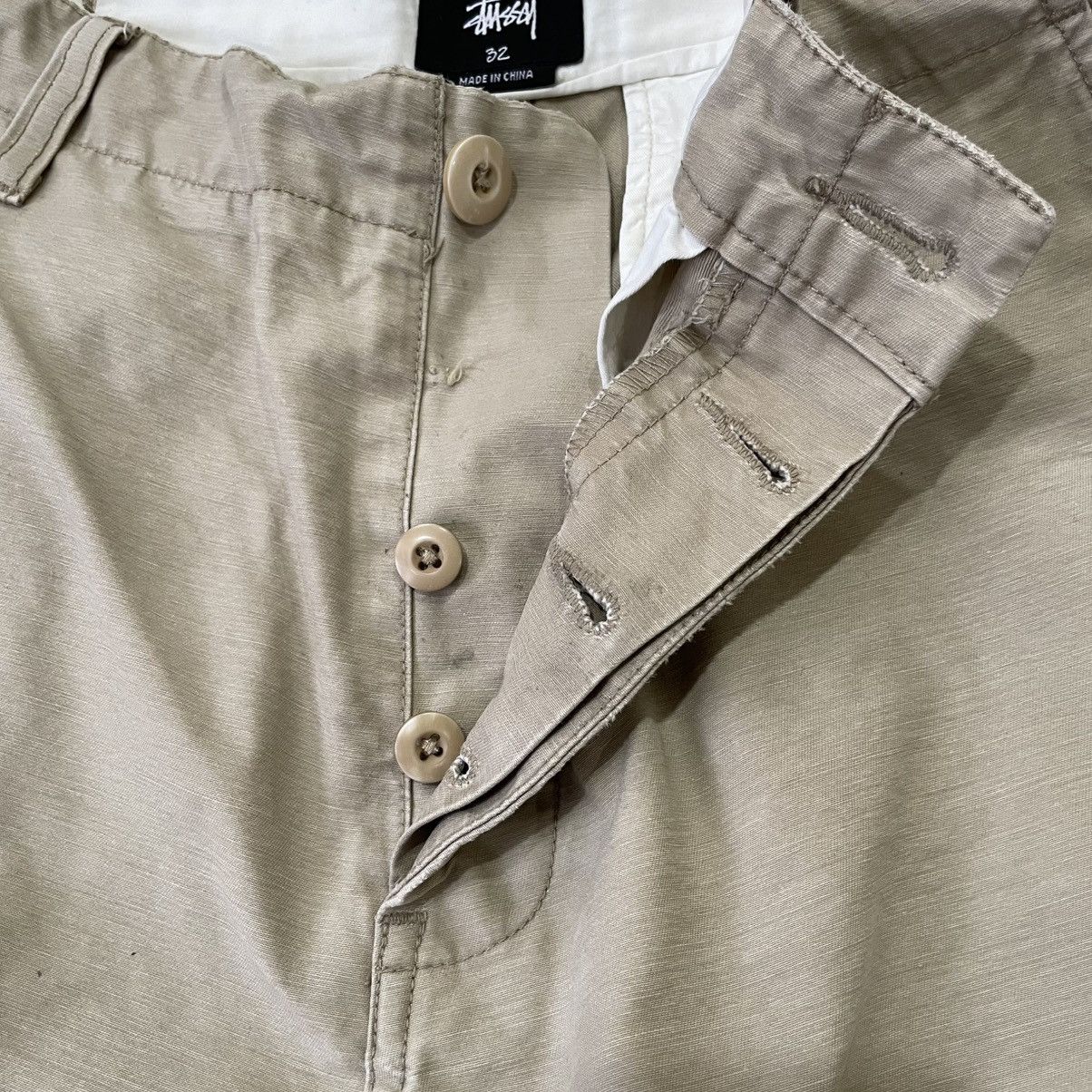 Vintage Stüssy Cargo Shorts Khaki Tan