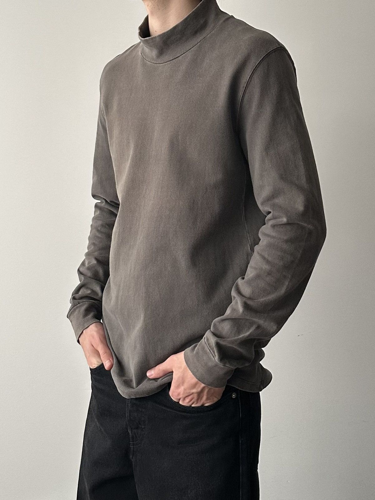 Maison Margiela Martin Margiela FW04 Faded Heavy Turtleneck Longsleeve Size US M / EU 48-50 / 2 - 3 Thumbnail