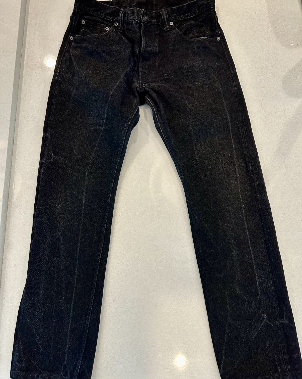 Pure Blue Japan Pure Blue Japan XX-005 Black/Black Size US 33 - 2 Thumbnail