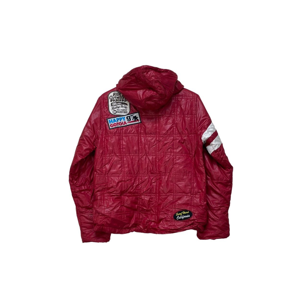 Gotcha Vintage Gotcha Puffer Surf Hooded Jacket Size US M / EU 48-50 / 2 - 3 Thumbnail