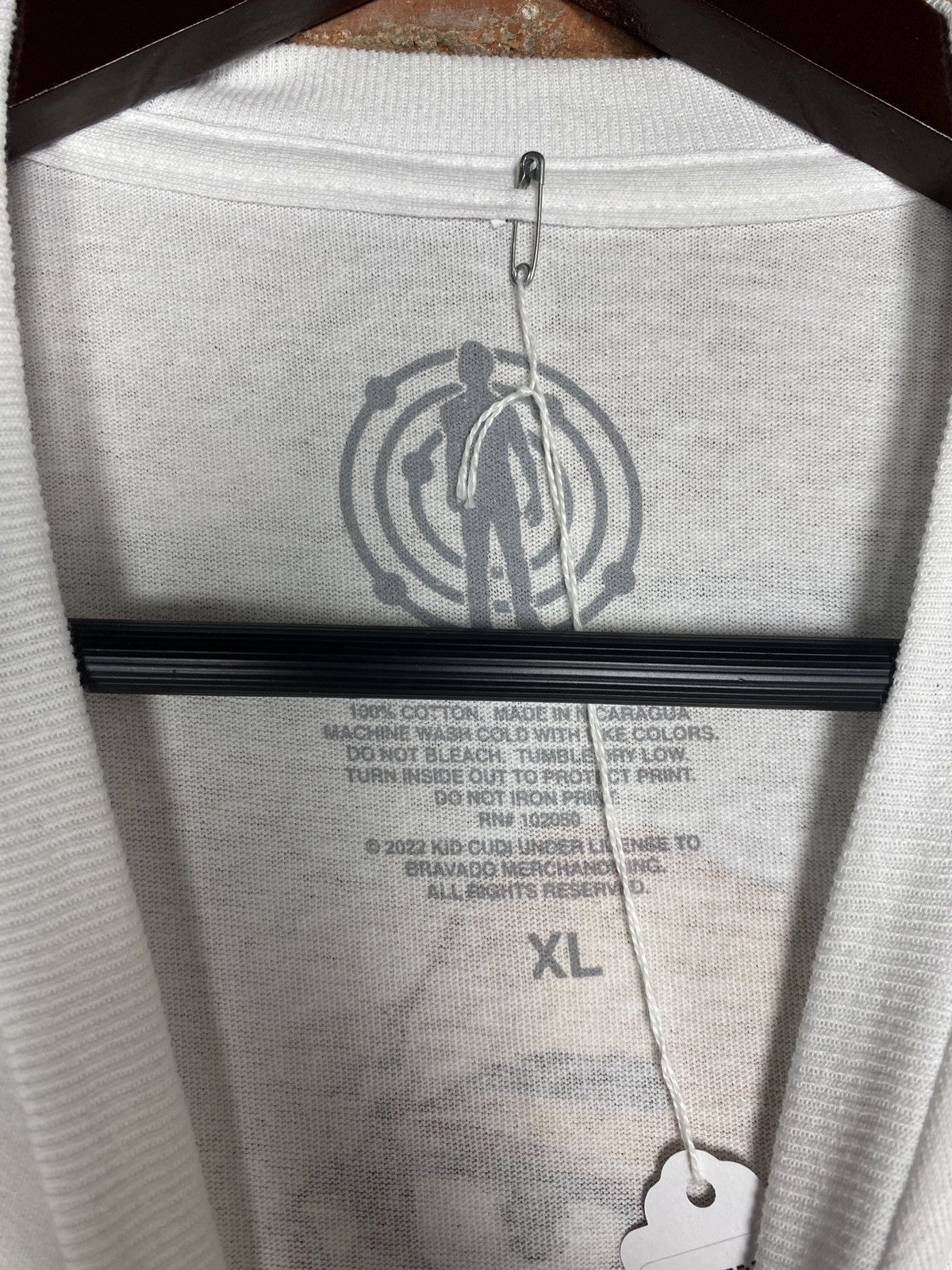 Kid Cudi Kid Cudi Be Yourself White Tshirt Size US XL / EU 56 / 4 - 3 Thumbnail