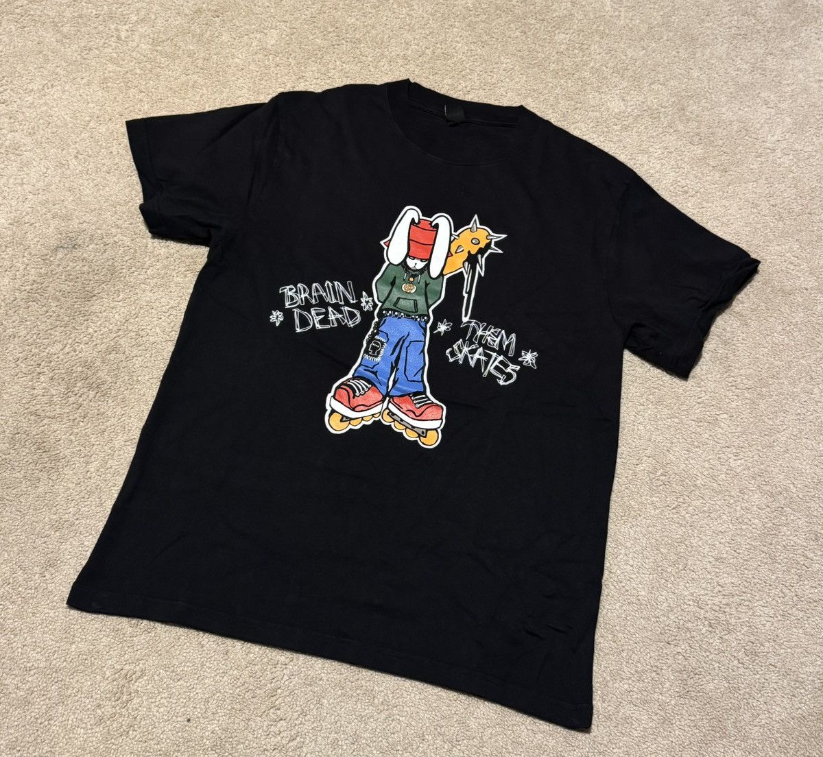 Brain Dead Braindead X them skates tee Size US S / EU 44-46 / 1 - 1 Thumbnail
