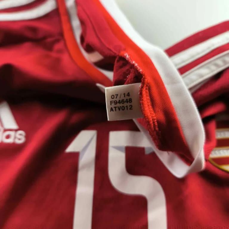 Adidas Hungary 2014-16 Adidas home #15 football jersey size S Size US S / EU 44-46 / 1 - 6 Thumbnail