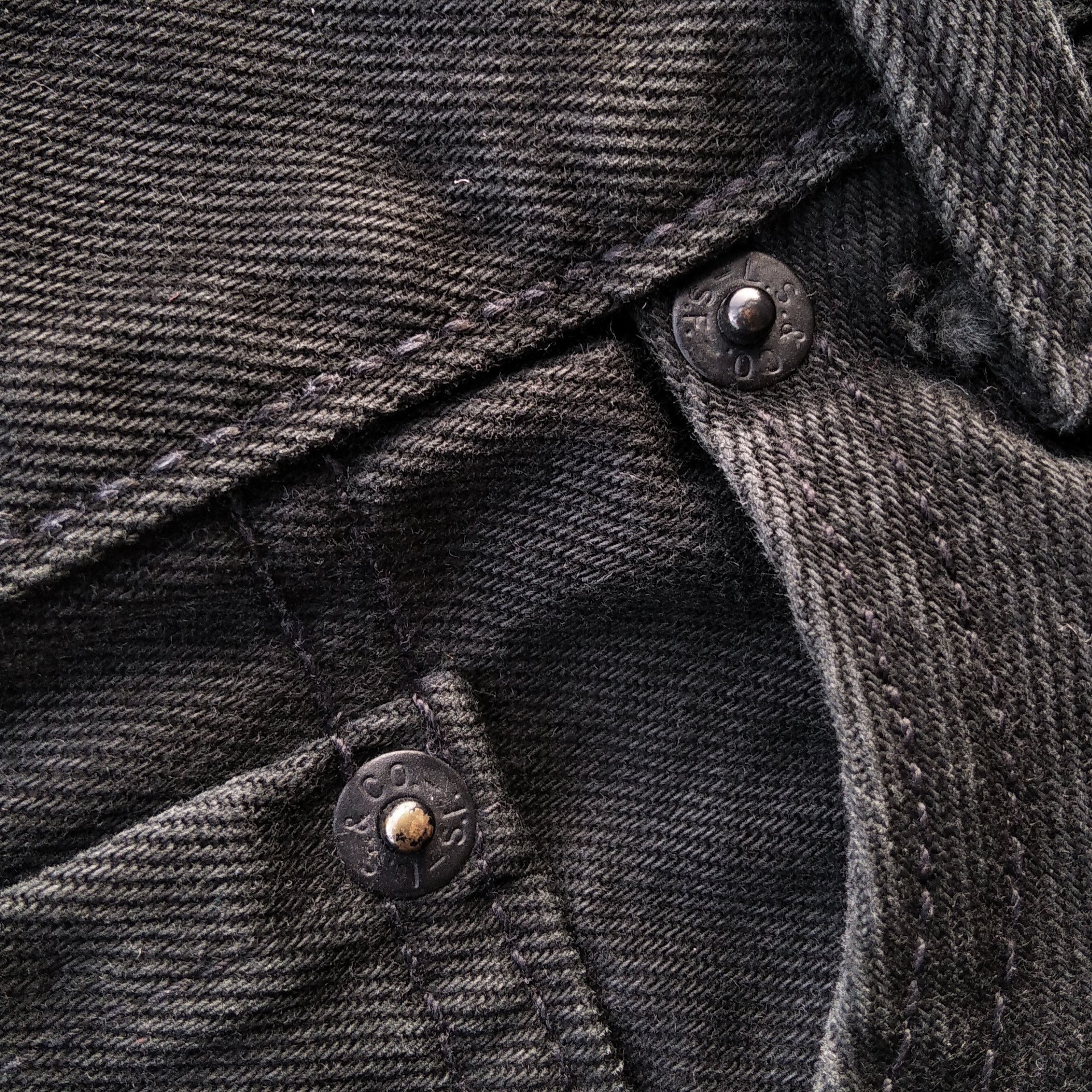 Unsound Rags Vintage 00's LEVI'S 505 Full Black Jeans Size US 33 - 5 Thumbnail