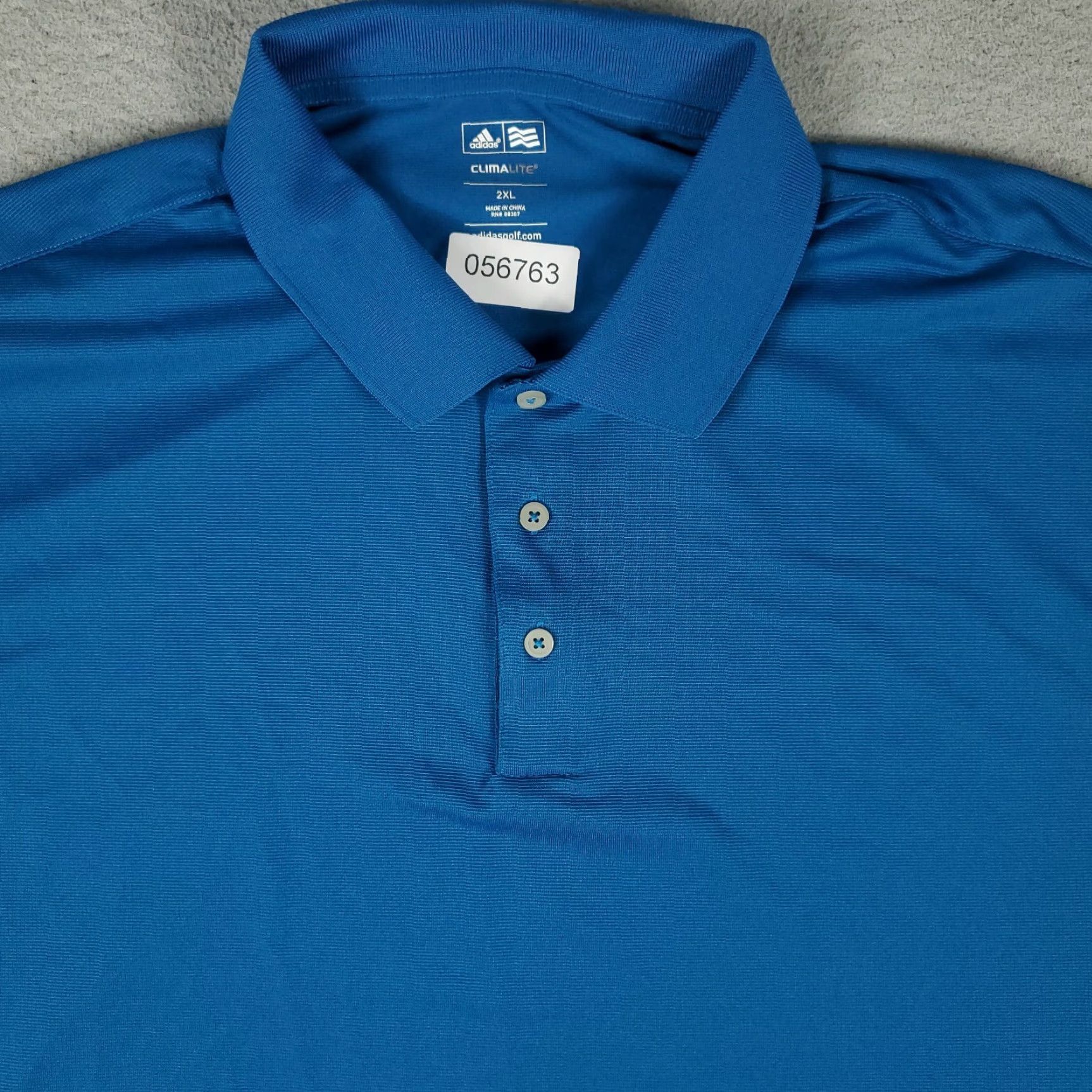 Adidas Adidas Polo Shirt Mens 2XL Blue Polo Shirt Adidas Mens XL 2XL Blue Golf Casual Short Sleeve Adult Polo Shirt Mens Blue Size US XXL / EU 58 / 5 - 2 Thumbnail