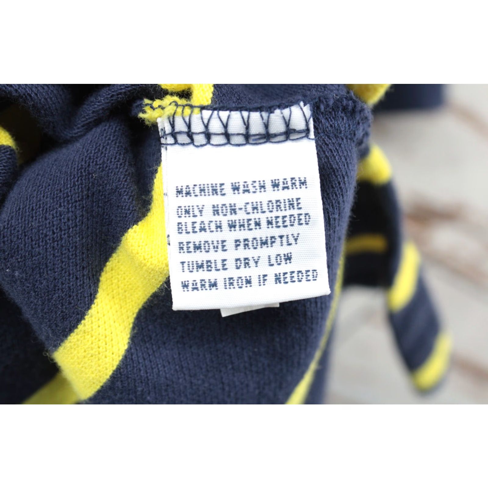 Polo Ralph Lauren VINTAGE Polo Ralph Lauren Shirt Men's XL Blue Yellow Stripe Short Sleeve Longtail Size US XL / EU 56 / 4 - 6 Thumbnail