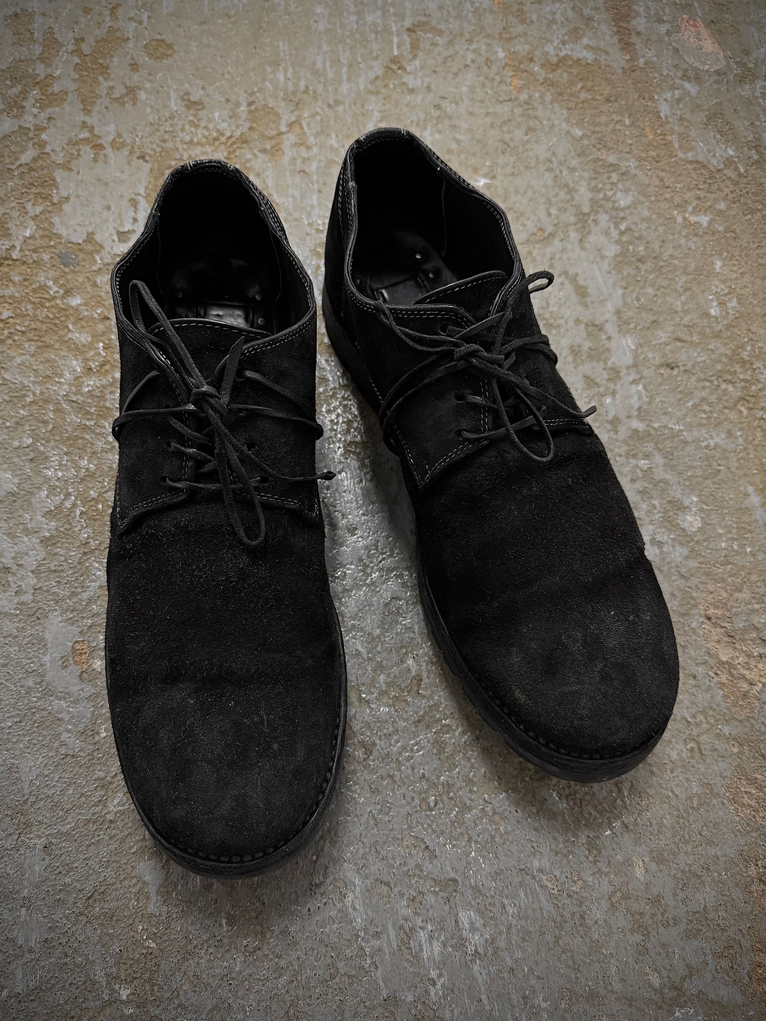 Guidi GUIDI '792V' Full-grain Reverse Horse Leather Derbies Size US 12 / EU 45 - 3 Thumbnail