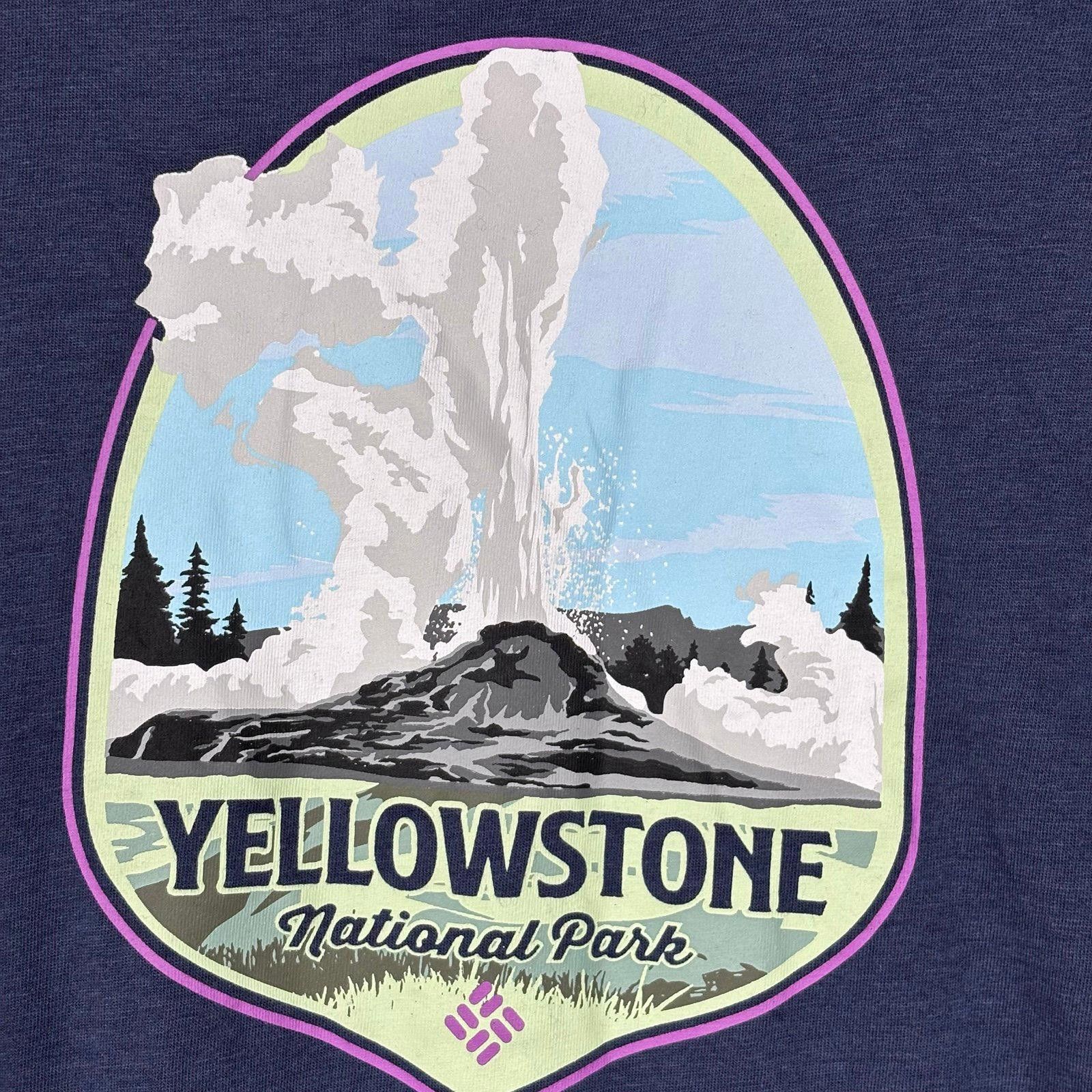 Columbia Columbia Yellowstone National Park Graphic T-Shirt Medium Size M / US 6-8 / IT 42-44 - 5 Thumbnail