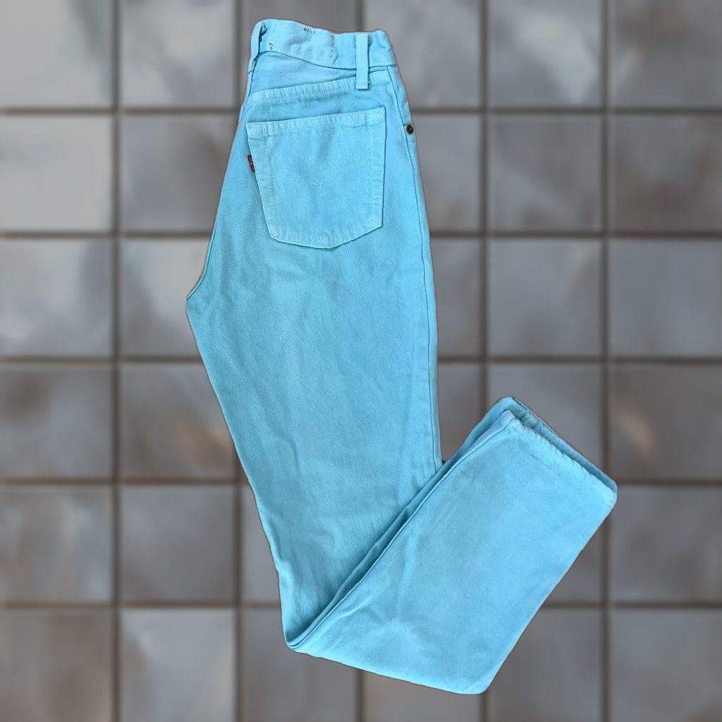 Levi's VINTAGE Levi's 501 Jeans 25x31 Denim Blue 80s Workwear Made In USA For Women Summer Jeans Size 42" / US 20 - 1 Thumbnail