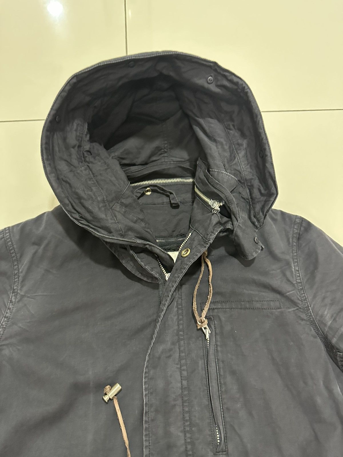 Le Grande Bleu (L.G.B.) Japanesse Brand G.O.A Bono Jacket Fishtail Parka Parachute Size US M / EU 48-50 / 2 - 8 Thumbnail