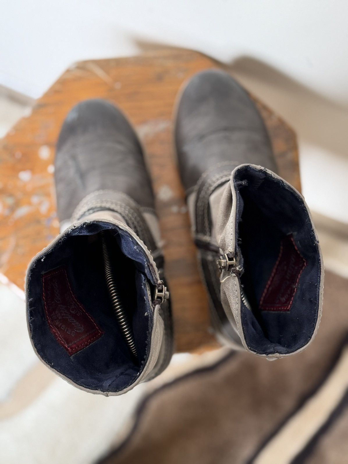 14th Addiction Leather WESTERN belts AVANT-GARDE Boots margiela STYLE Size US 8 / IT 38 - 8 Thumbnail