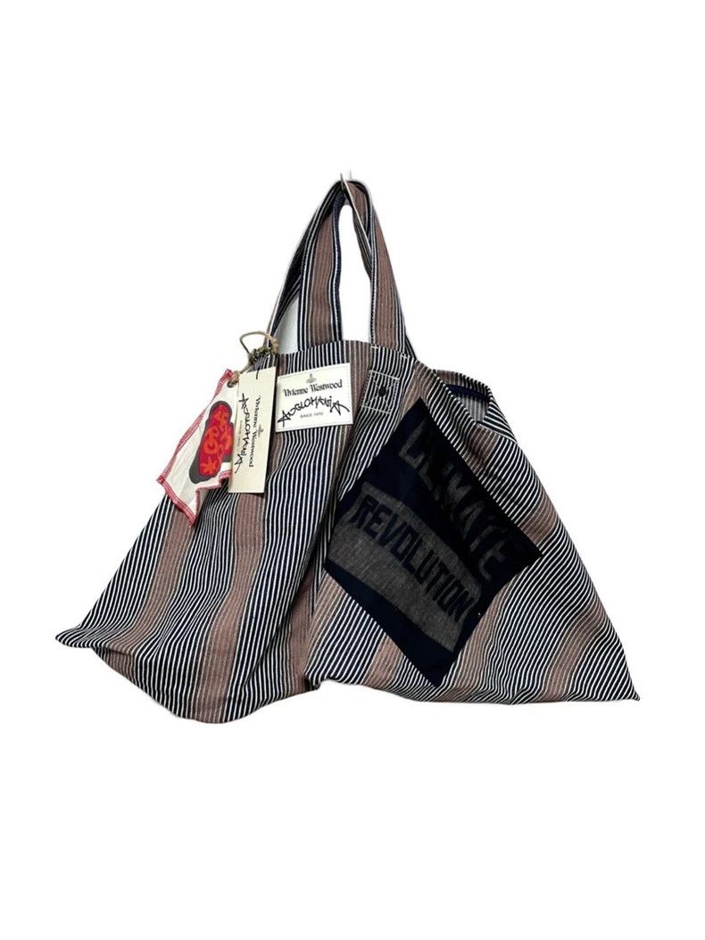 Vivienne Westwood Vivienne Westwood size os Pony print irregular stripe canva Size ONE SIZE - 3 Thumbnail