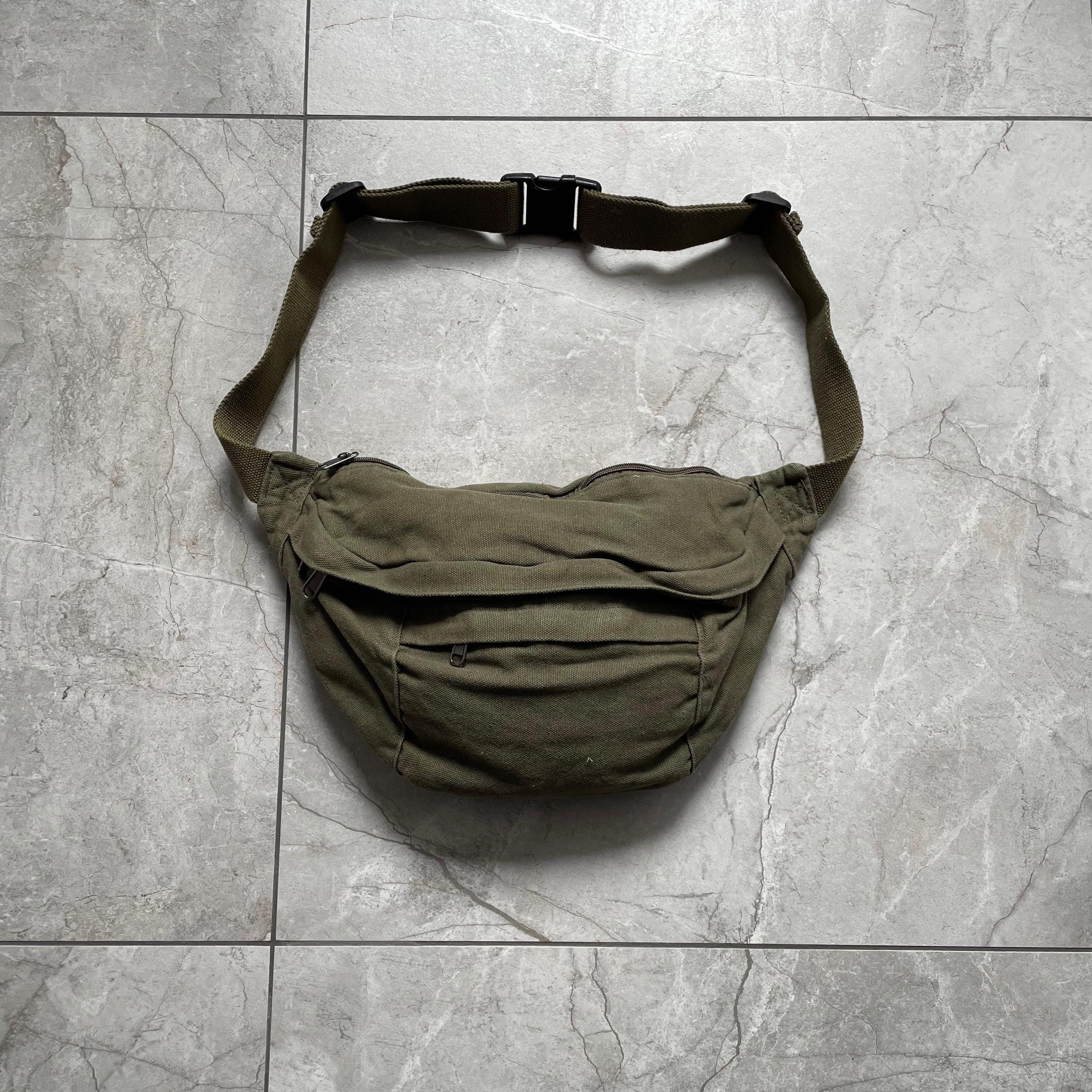 Other Canvas Sling Bag Hip y2k alt Waist Fanny Pack Bum Bag Size ONE SIZE - 7 Thumbnail