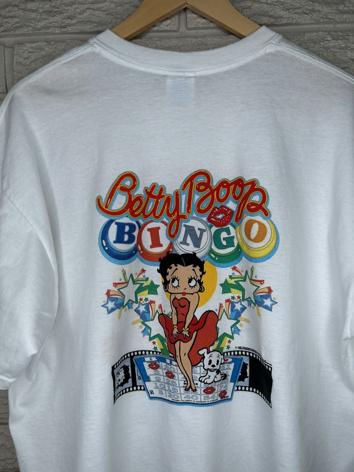 Cartoon Network × Vintage Vintage Betty Boop Bingo T Shirt Size US XL / EU 56 / 4 - 5 Thumbnail