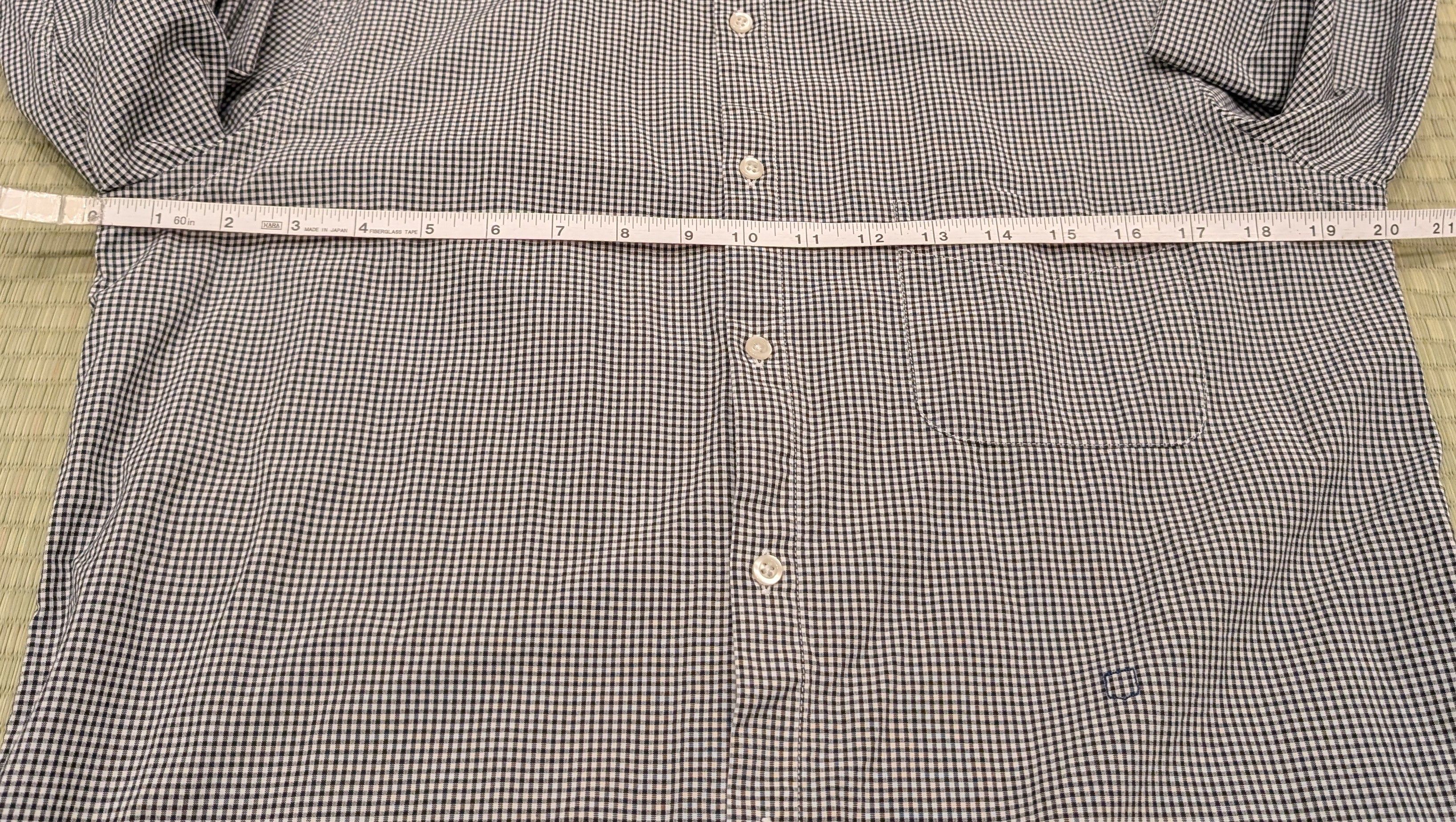 Massimo Alba Massimo Alba Band Collar Button Up Shirt Check Made in Italy Size US S / EU 44-46 / 1 - 4 Thumbnail