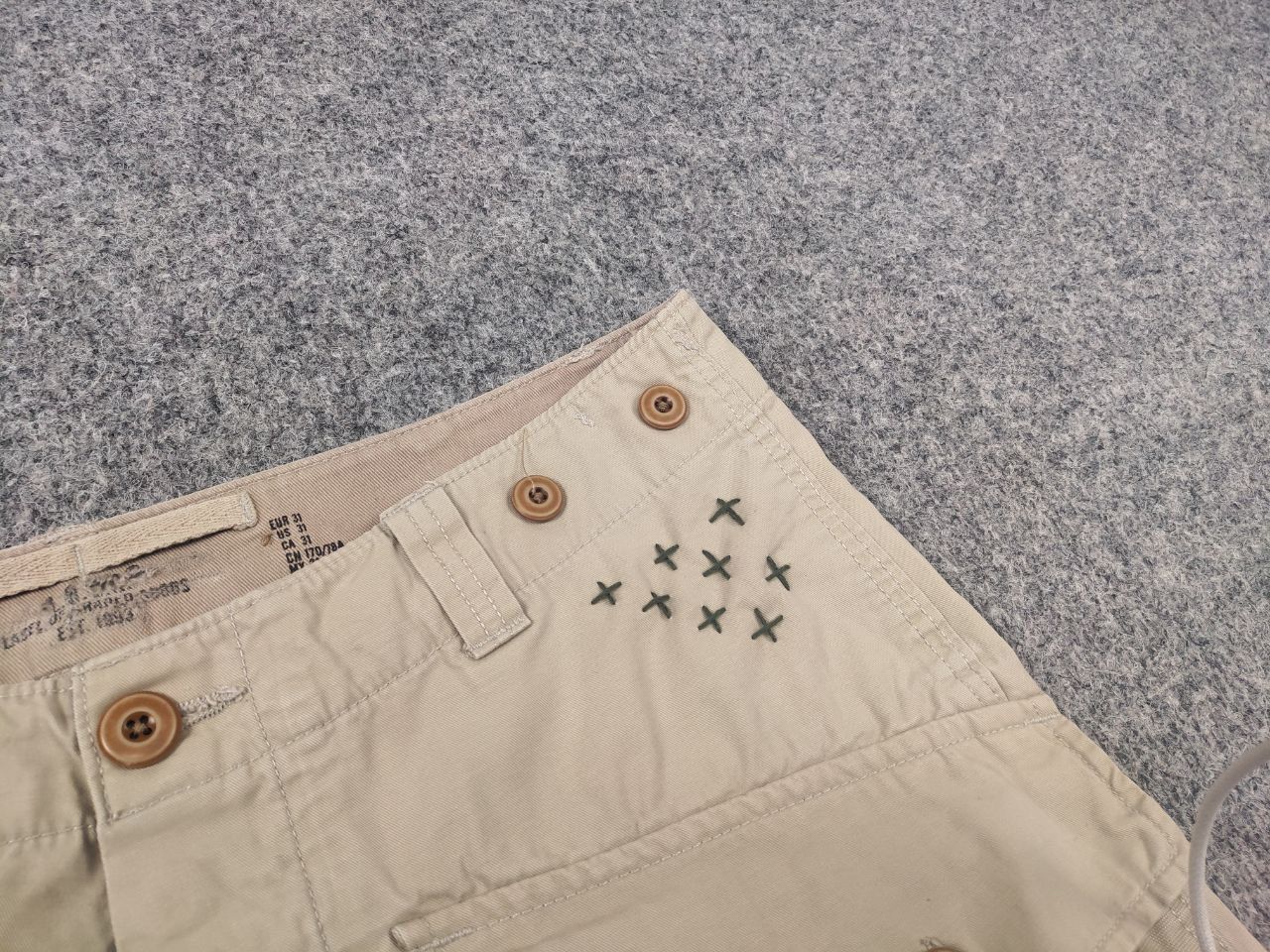 Japanese Brand Vintage Military Japan Kapital l.g.b. bermuda cargo Shorts Size US 31 - 5 Thumbnail