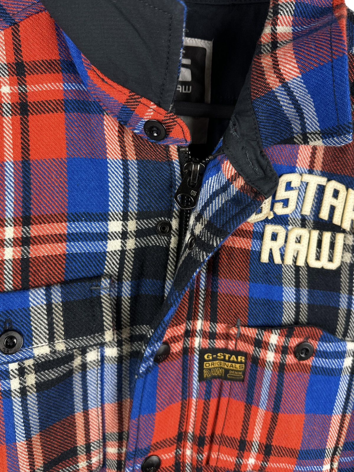 G-Star G-Star Raw Forest Quilted Overshirt L/S Acrylic Wool Jacket Size US L / EU 52-54 / 3 - 13 Thumbnail